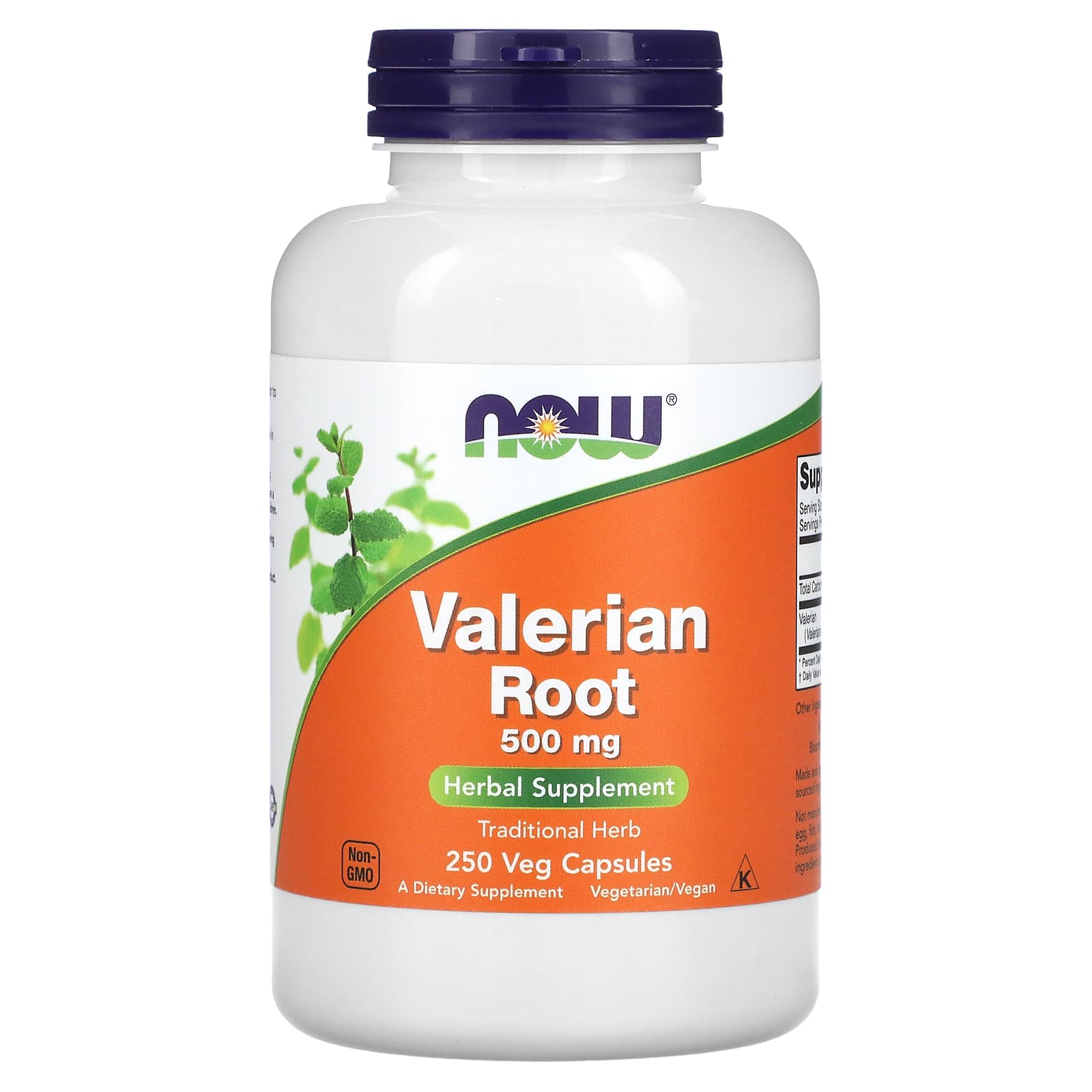NOW Foods, Valerian Root, 500 mg, 250 Veg Capsules - B0019LTHXA