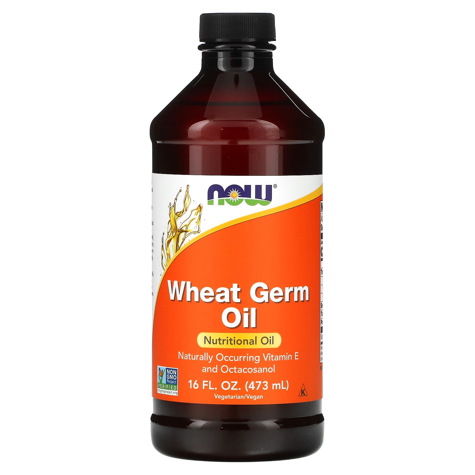 NOW Foods, Wheat Germ Oil, 16 fl oz (473 ml) - B000JNAMJ2