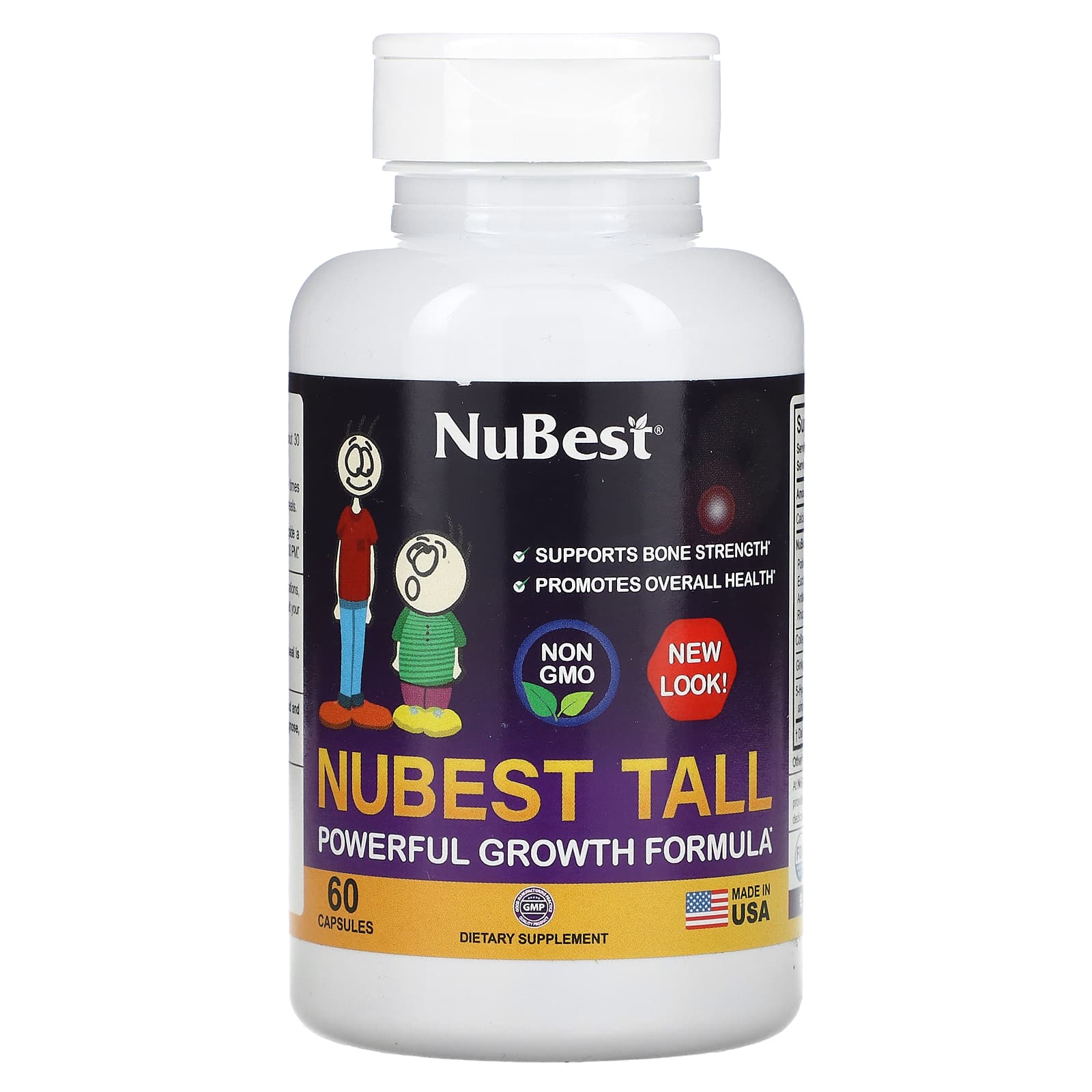 NuBest, Tall, Powerful Growth Formula, 60 Capsules