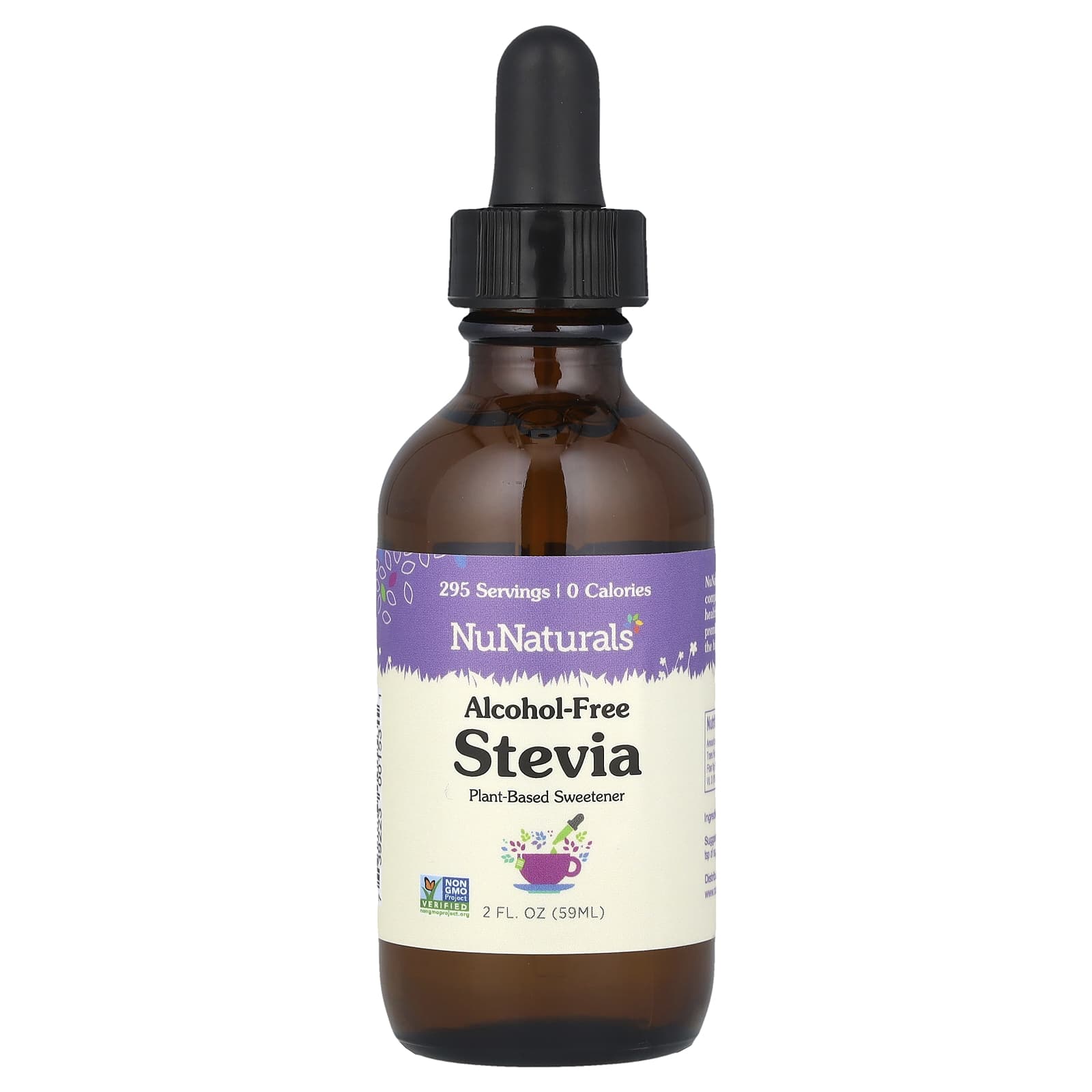 NuNaturals, Stevia, Alcohol-Free , 2 fl oz (59 ml) - B0019LTH3U