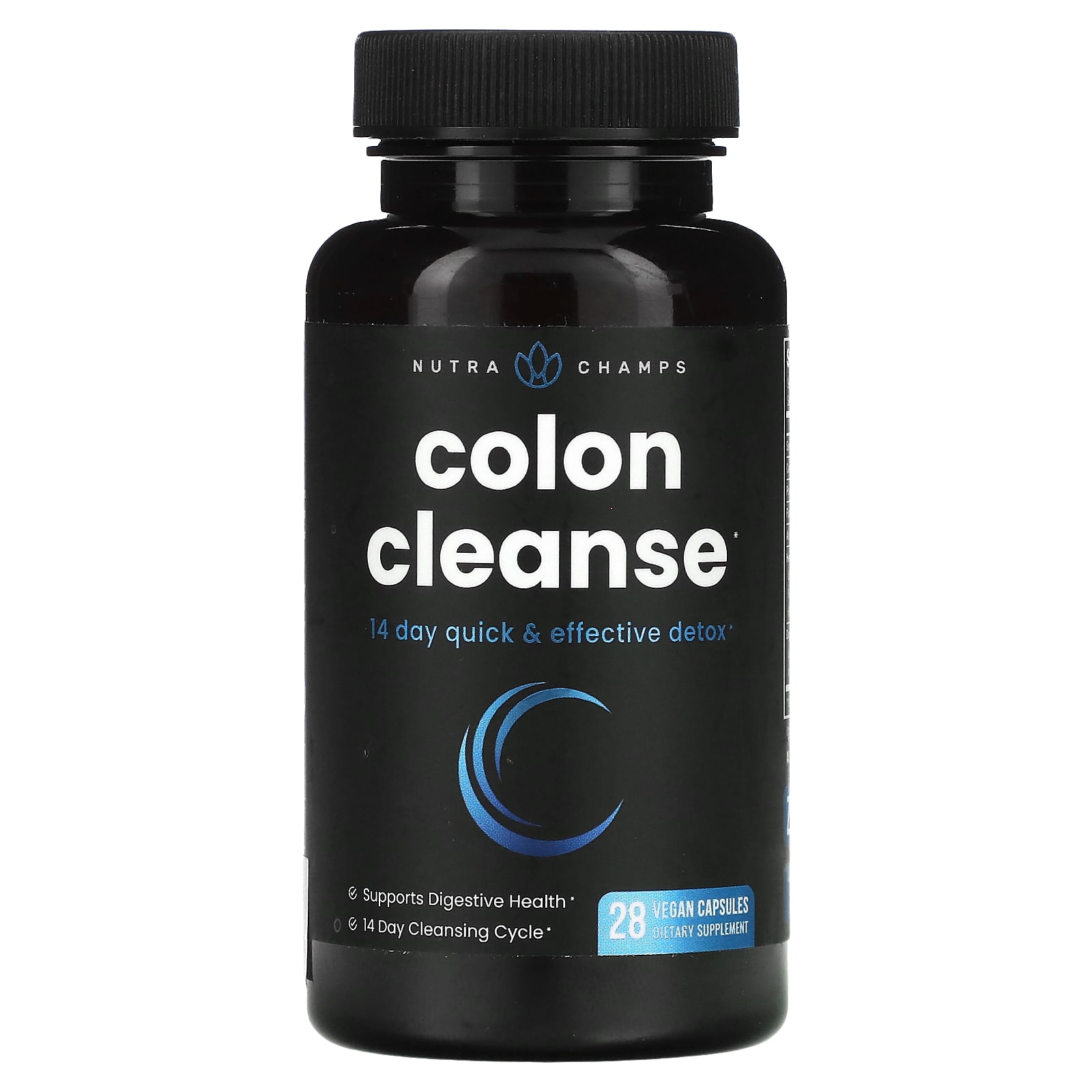 NutraChamps, Colon Cleanse, 28 Vegan Capsules - B07RFT24JW