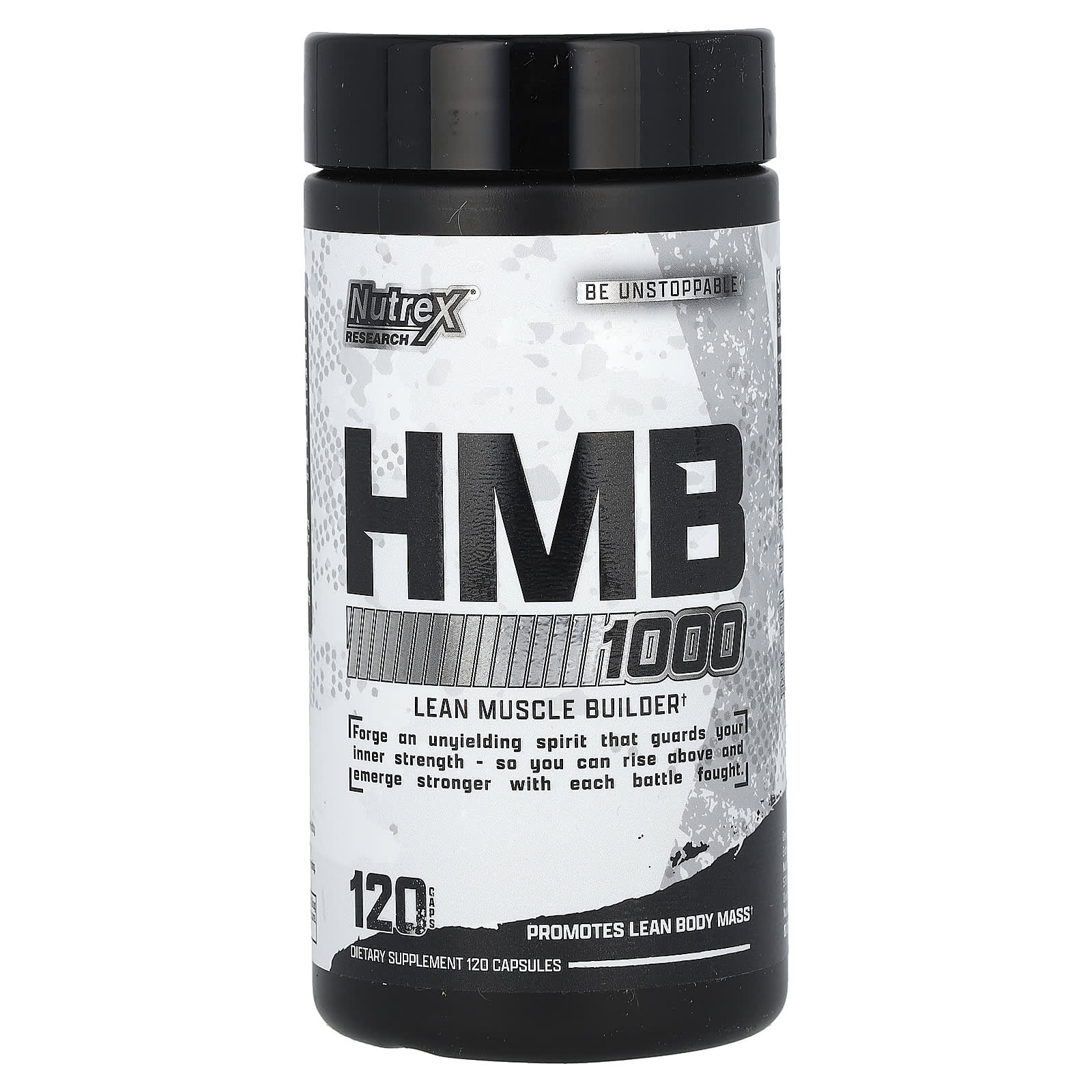 Nutrex Research, HMB 1000, 120 Capsules - B07YN1RK9M