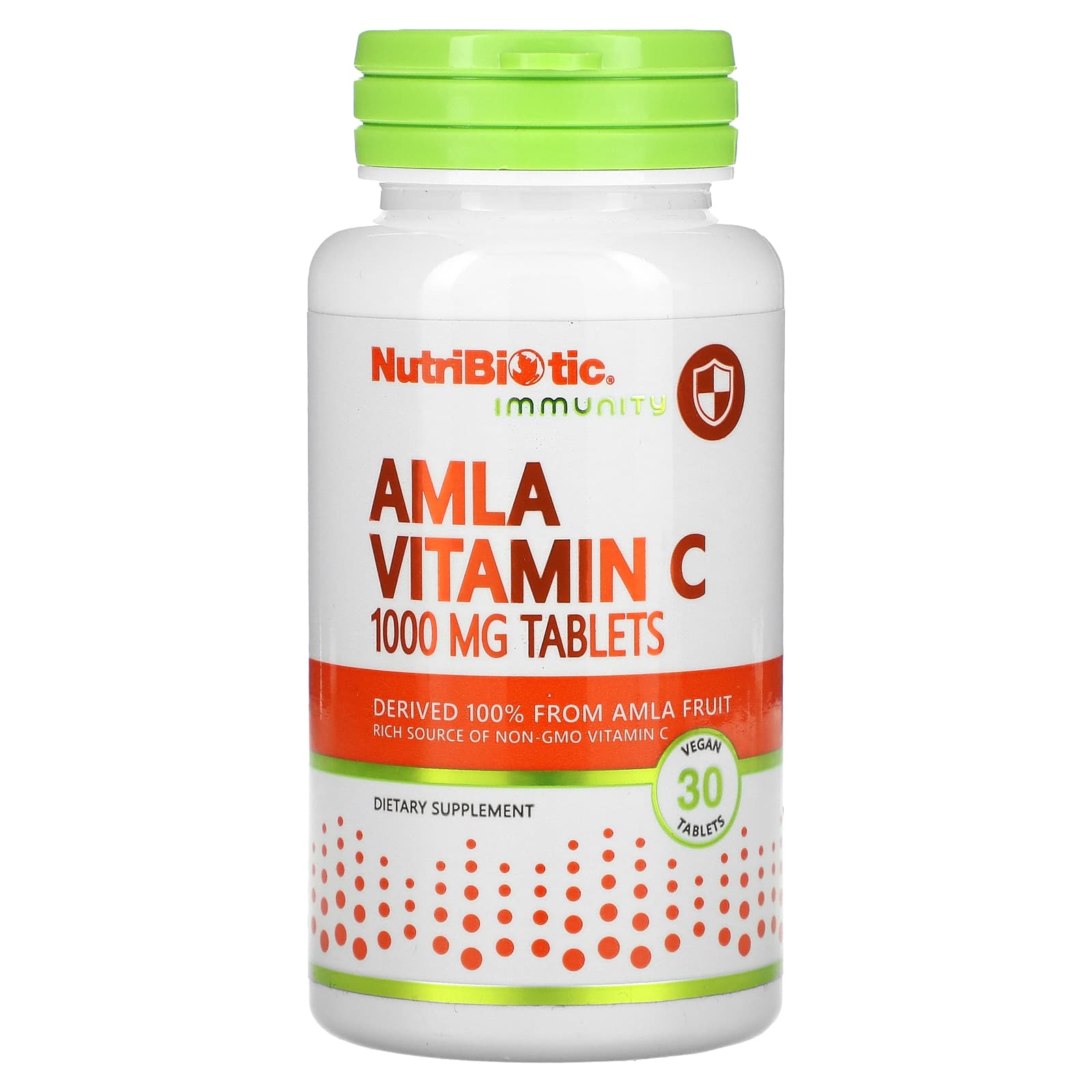 NutriBiotic, Immunity, Amla Vitamin C, 1,000 mg, 30 Vegan Tablets - B01DPI3OSS