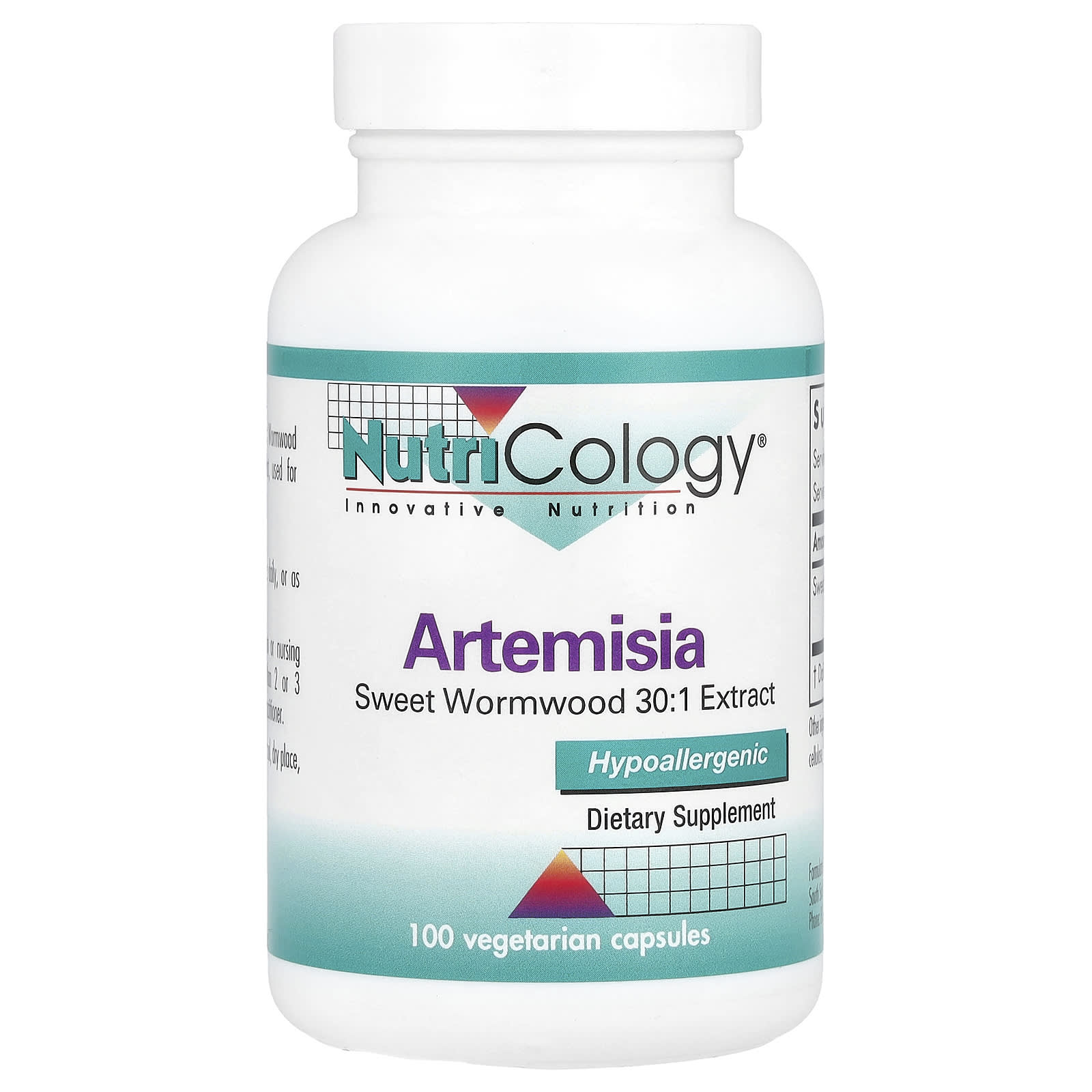 Nutricology, Artemisia, 100 Vegetarian Capsules - B000N93QKY