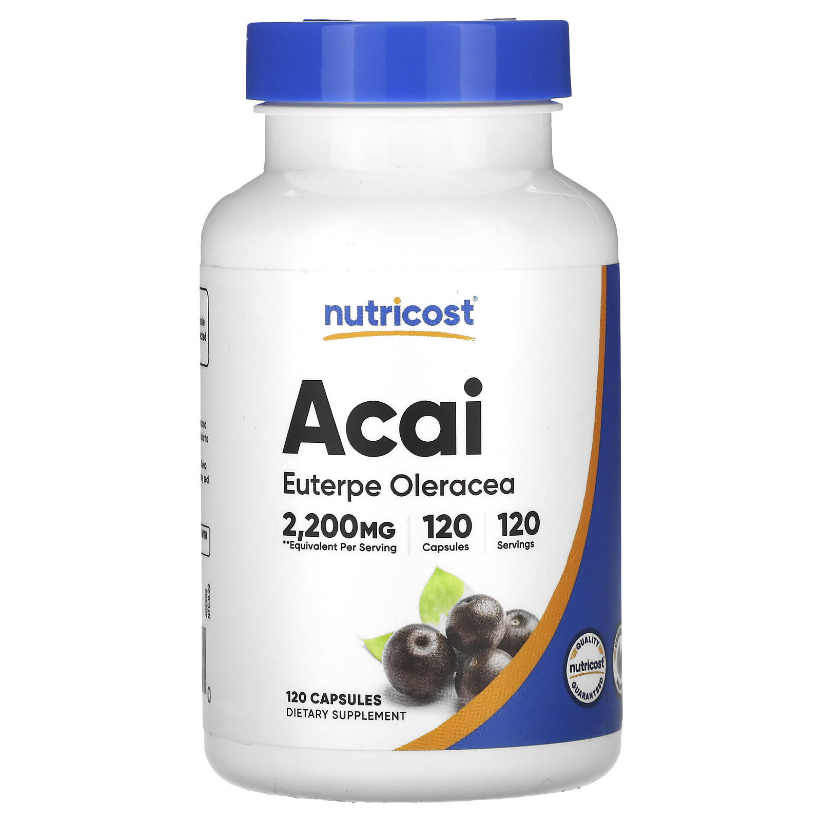 Nutricost, Acai, 2,200 mg, 120 Capsules - B07XQQBHKN