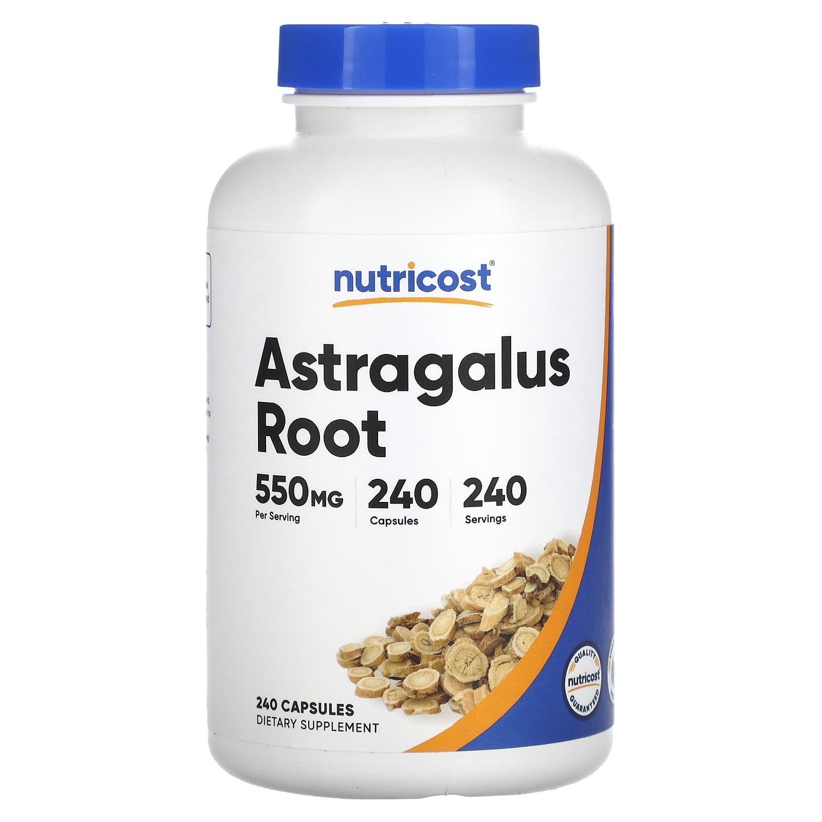 Nutricost, Astragalus Root , 550 mg , 240 Capsules - B082BKBBTR