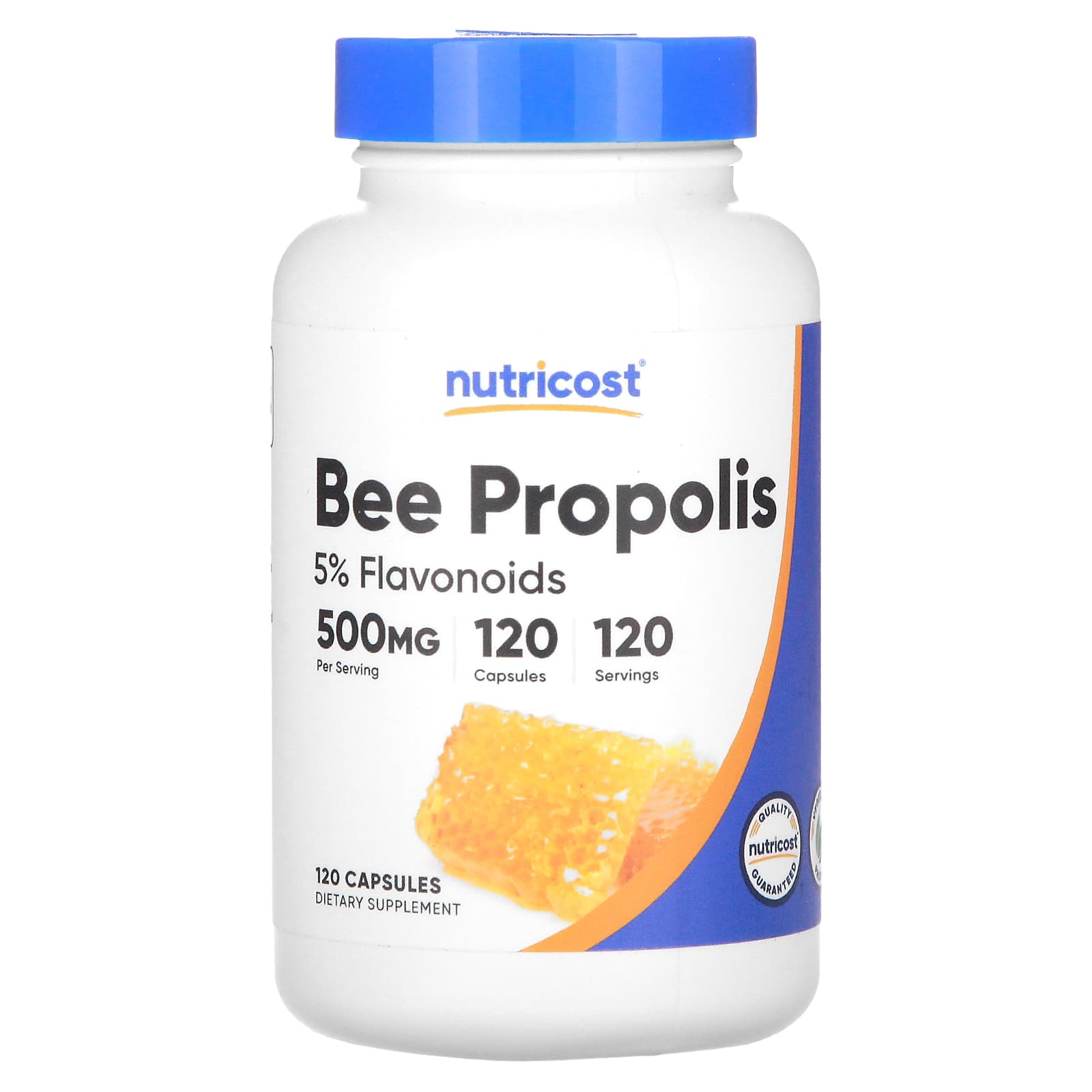 Nutricost, Bee Propolis, 500 mg, 120 Capsules - B0CK9FGSXG