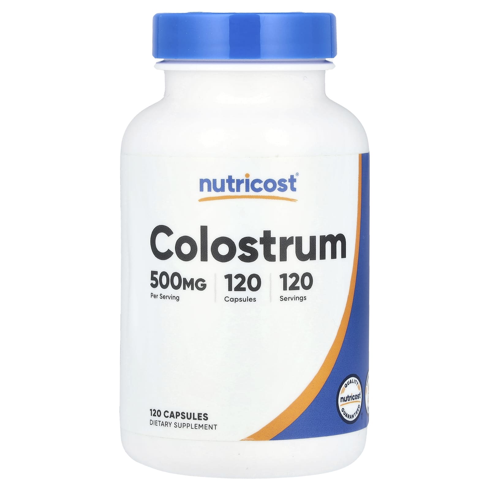 Nutricost, Colostrum, 500 mg, 120 Capsules - B01N79JO6Q