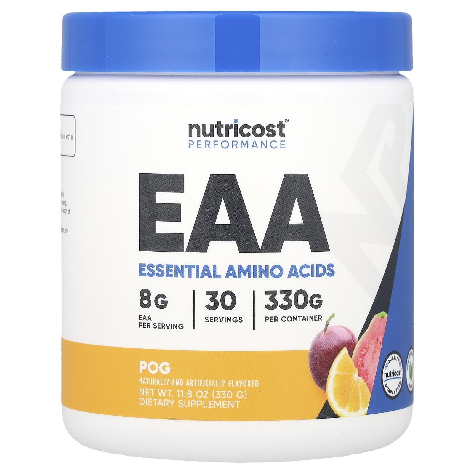 Nutricost, EAA Powder, Passionfruit, Orange & Guava, 11.8 oz (330 g) - B09SNXSSQ6
