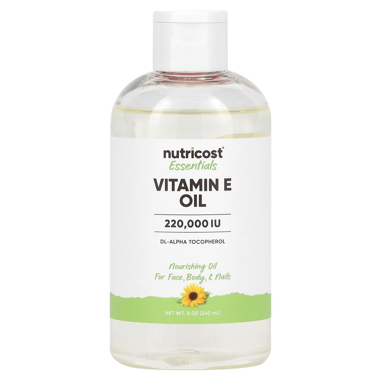 Nutricost, Essentials, Vitamin E Oil, 8 oz (240 ml) - B0CF7M32DD