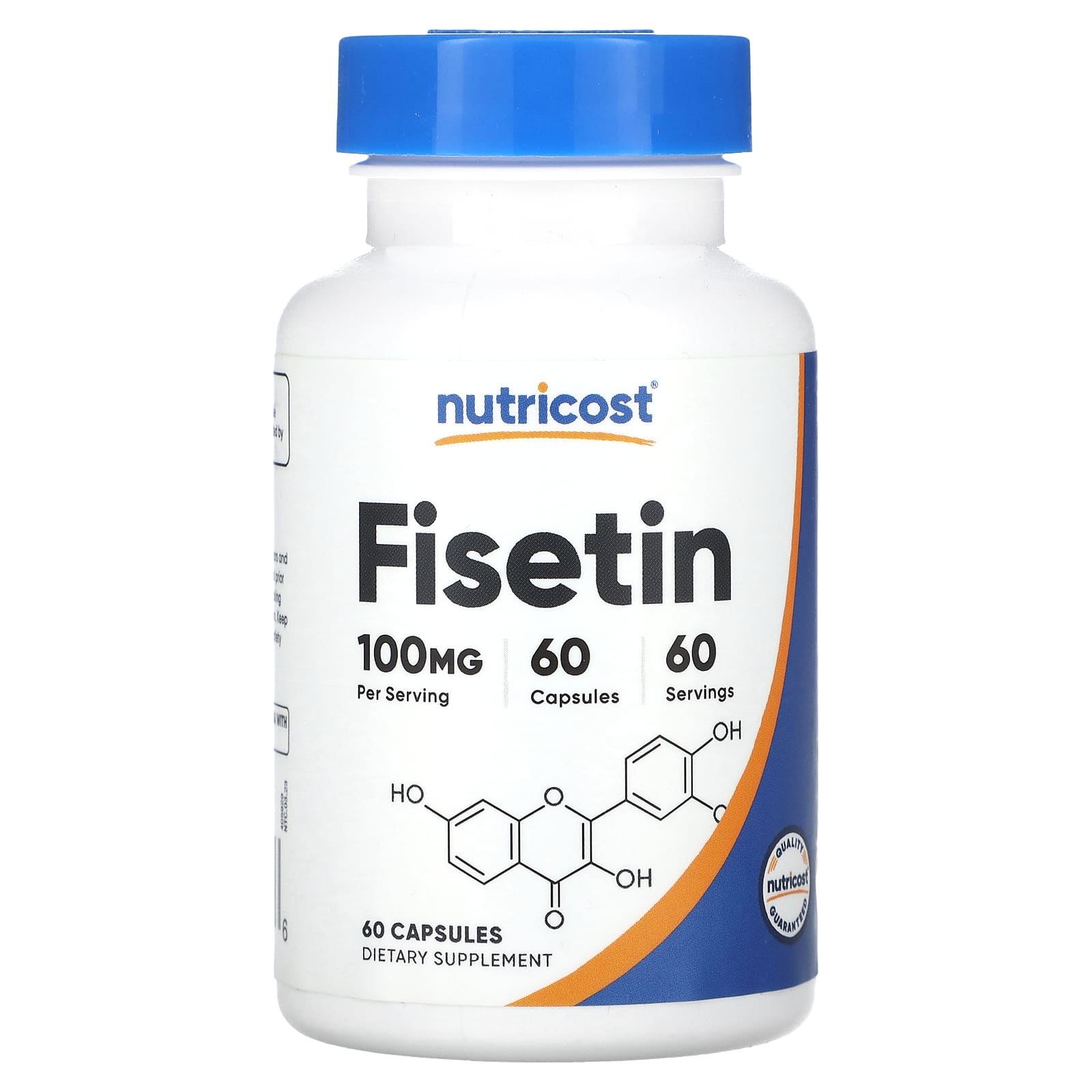 Nutricost, Fisetin, 100 mg , 60 Capsules - B0CC6KMXKF