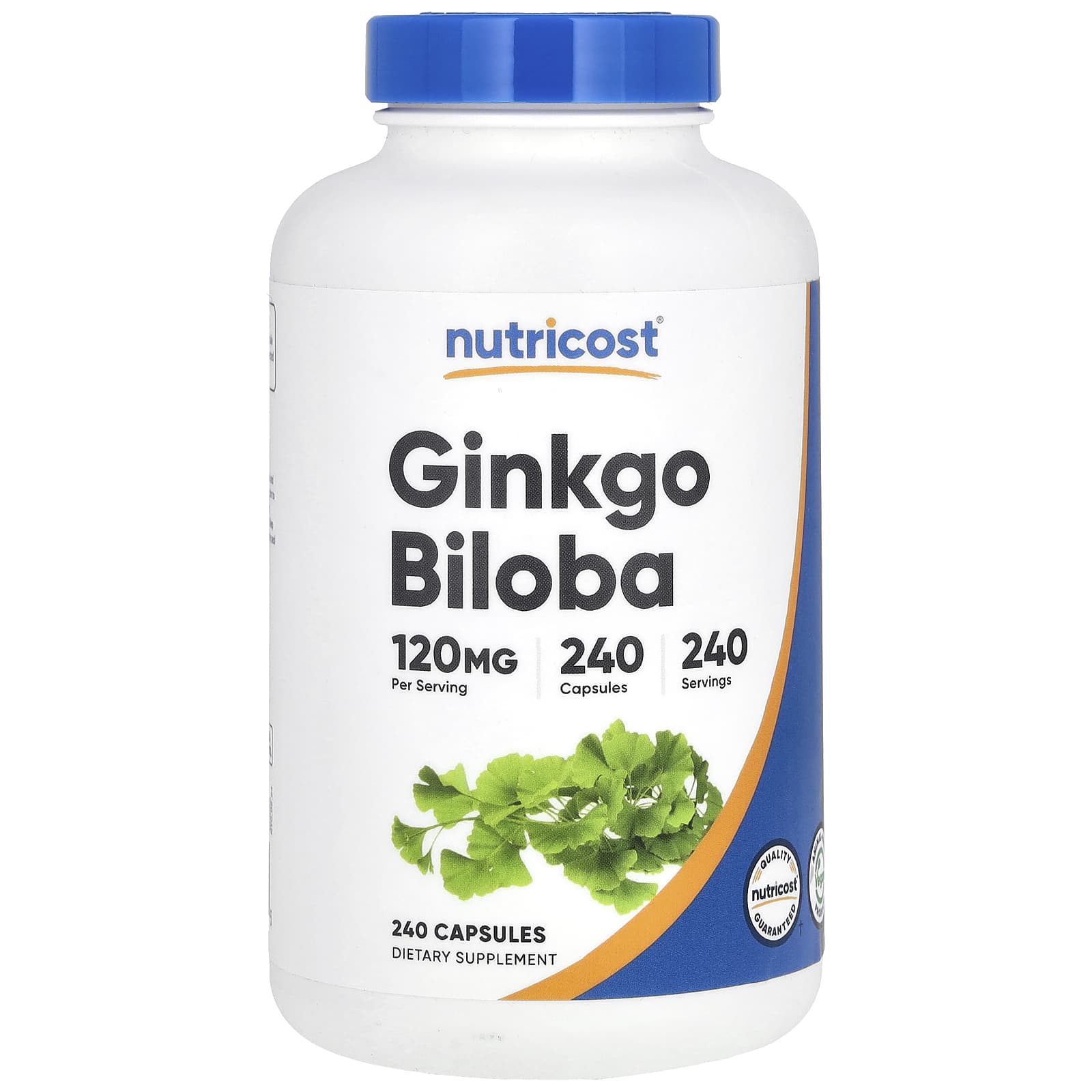 Nutricost, Ginkgo Biloba, 120 mg, 240 Capsules - B01BCULYEC