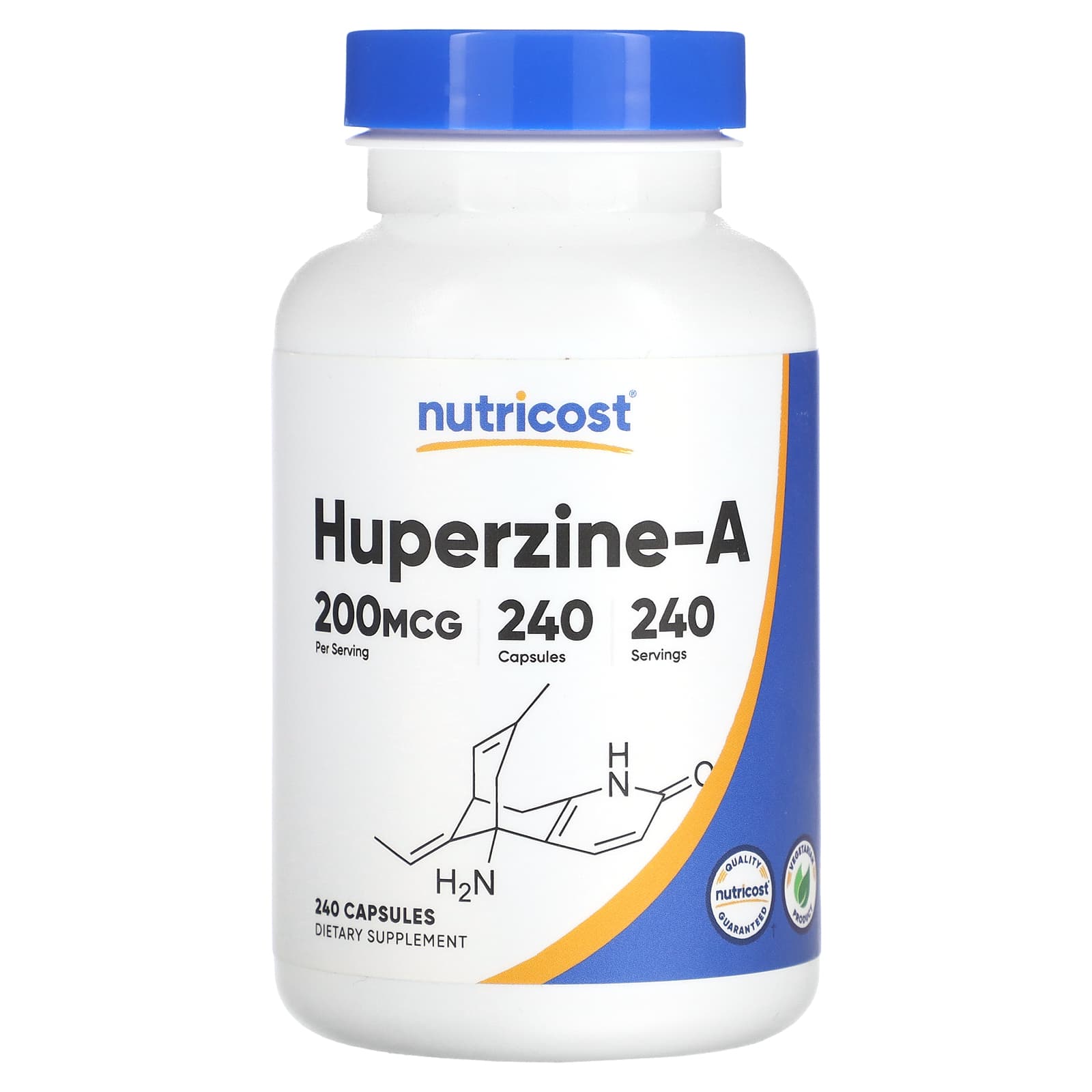 Nutricost, Huperzine-A, 200 mcg , 240 Capsules - B089NB9KRH