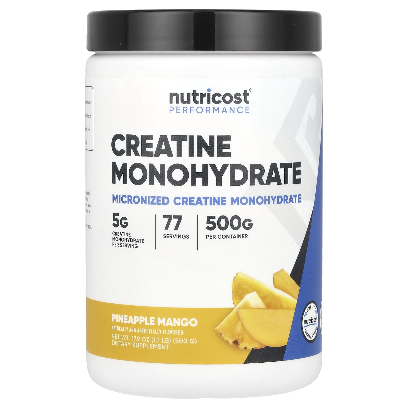 Nutricost, Performance, Creatine Monohydrate, Pineapple Mango, 1.1 lb (500 g) - B0CDFDDRCF