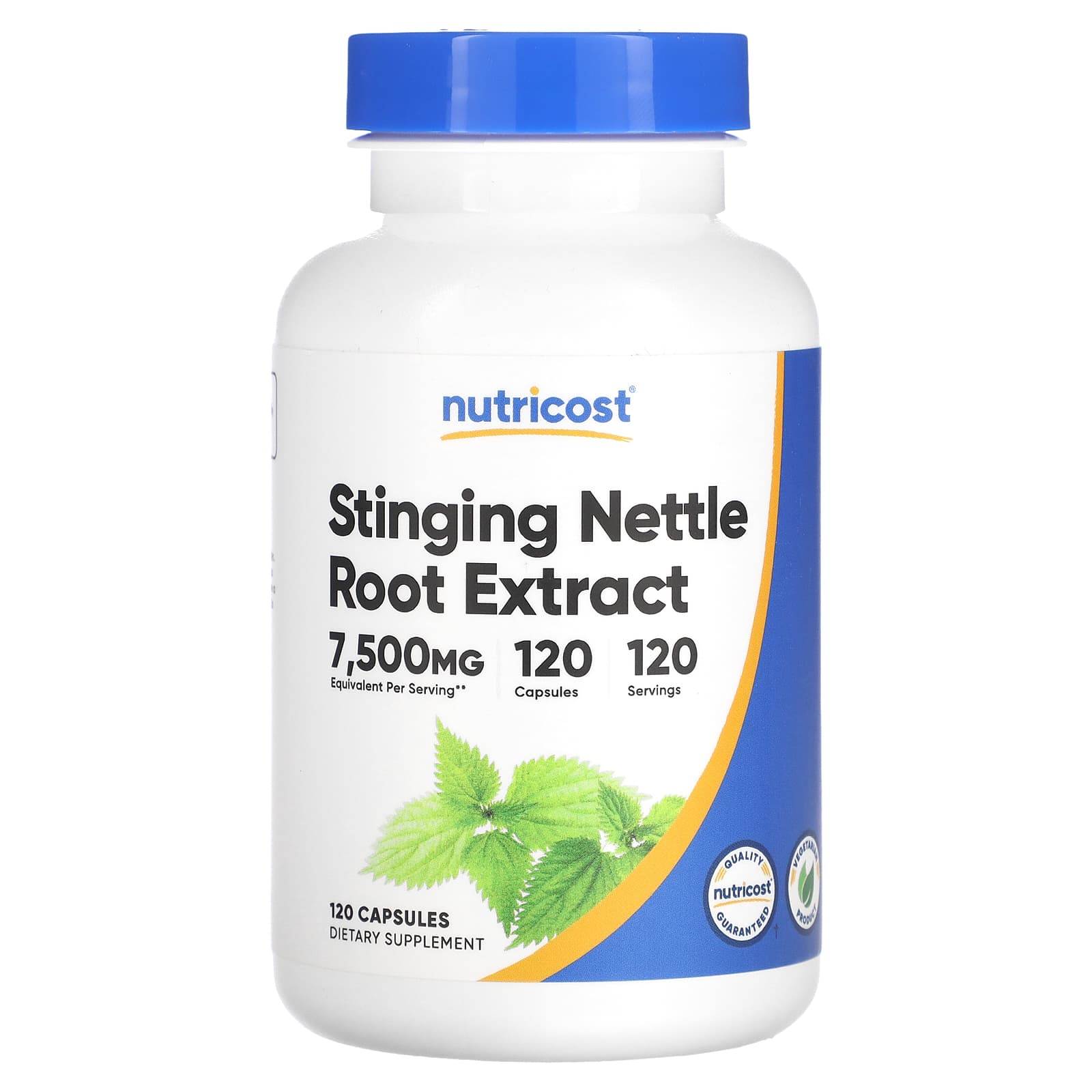 Nutricost, Stinging Nettle Root Extract, 7,500 mg , 120 Capsules - B09L5FRMMZ