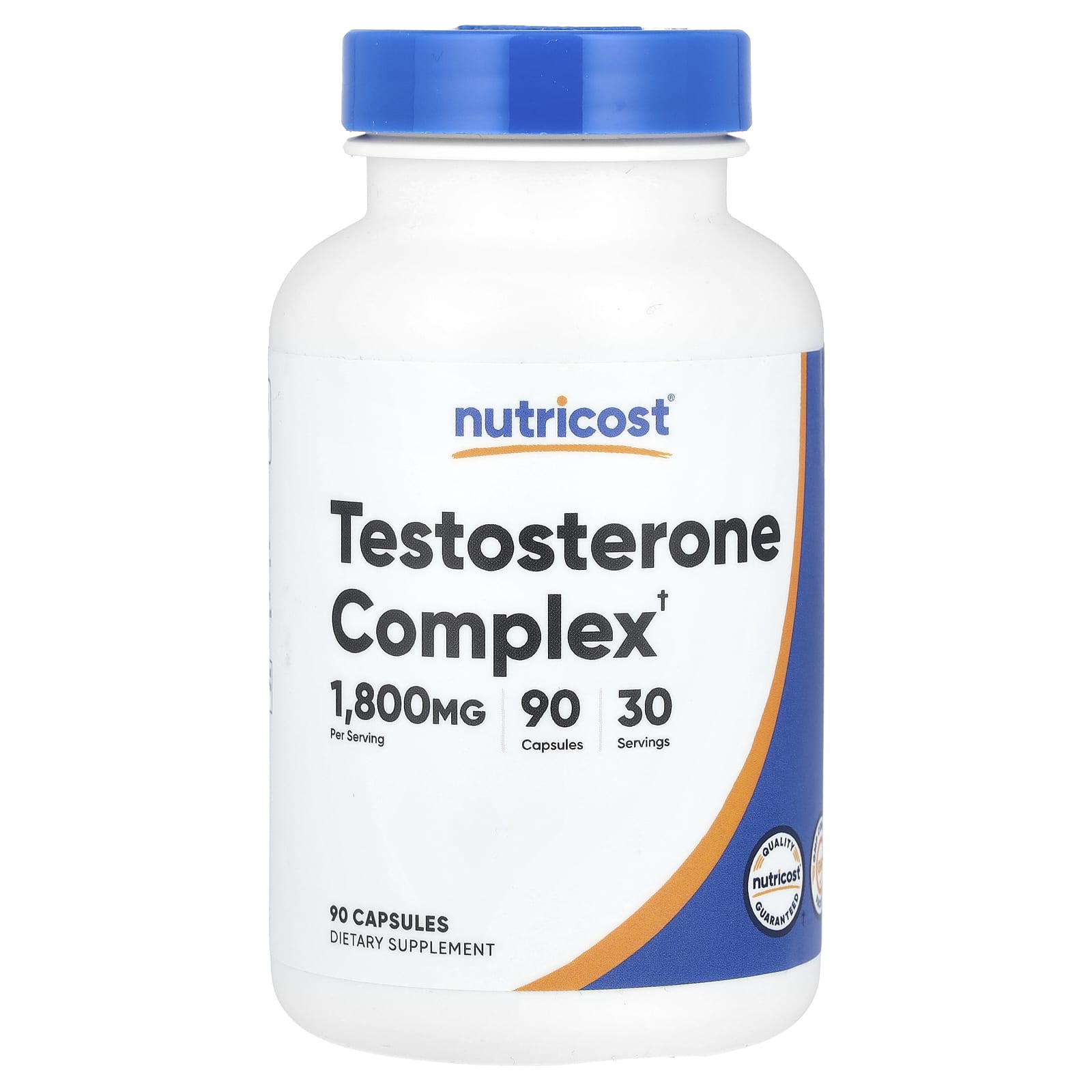Nutricost, Testosterone Complex, 1,800 mg, 90 Capsules (600 mg per Capsule) - B01N0ESJQ8