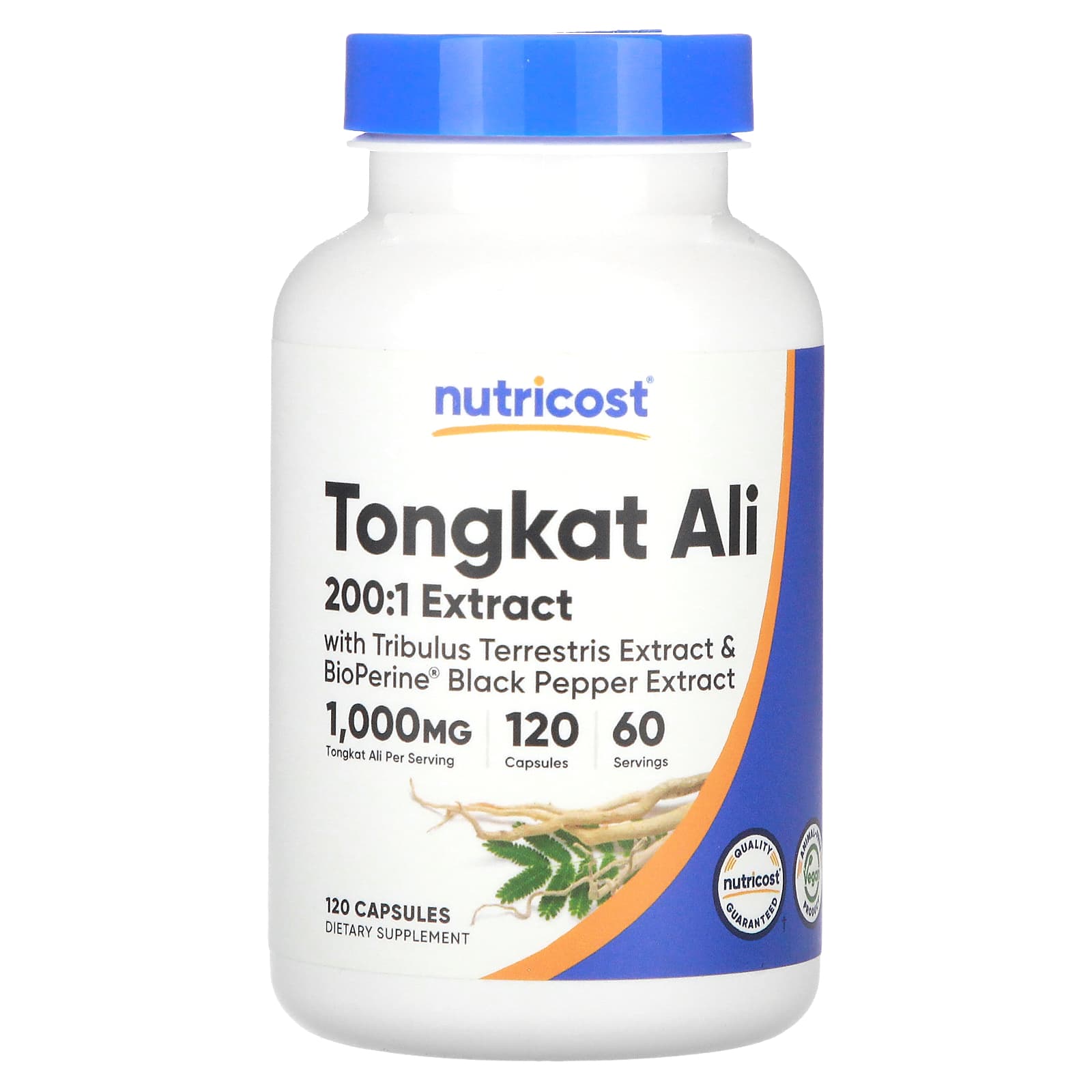 Nutricost, Tongkat Ali, 120 Capsules