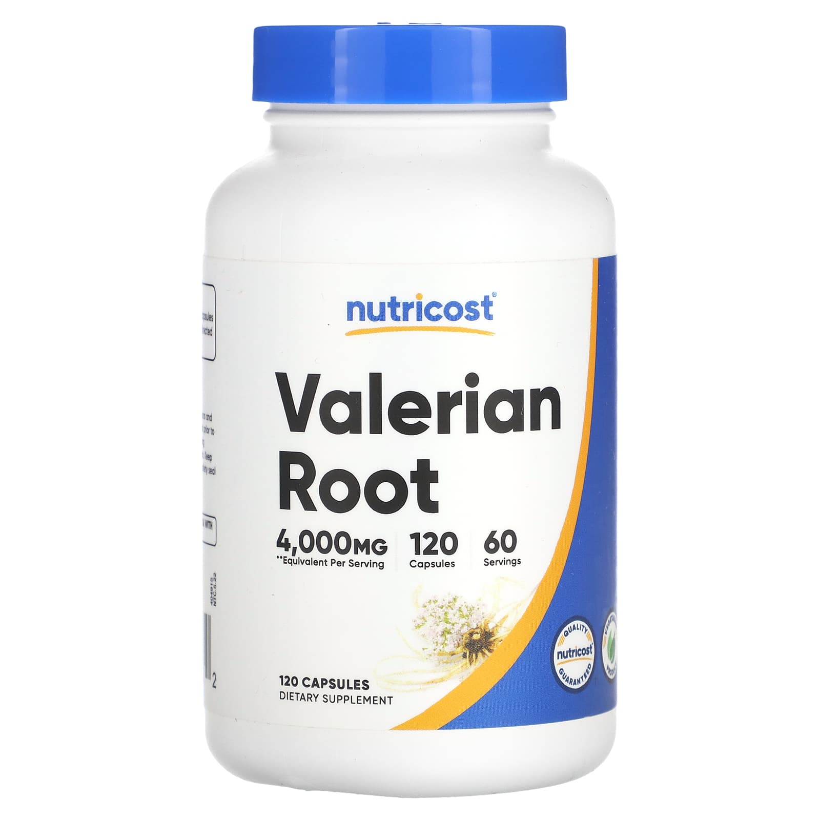 Nutricost, Valerian Root, 4,000 mg, 120 Capsules (2,000 mg per Capsule) - B07JNHQBBK