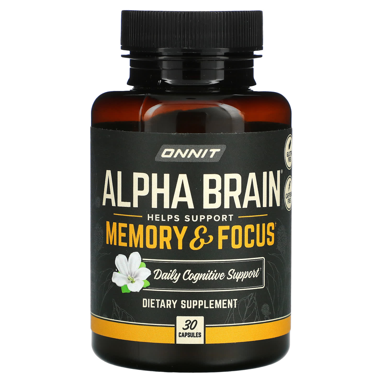 Onnit, Alpha Brain®, 30 Capsules - B071GC7XTK