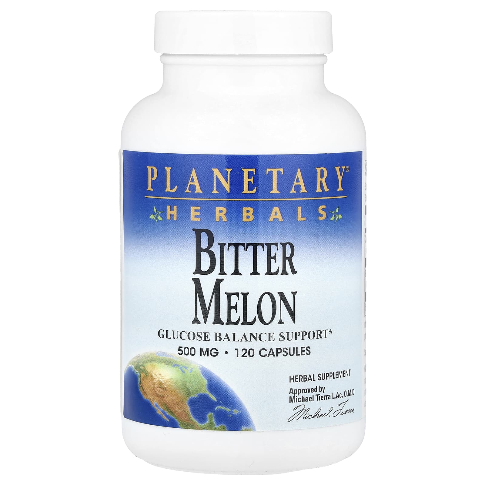 Planetary Herbals, Bitter Melon, 1,000 mg, 120 Capsules (500 mg per Capsule)