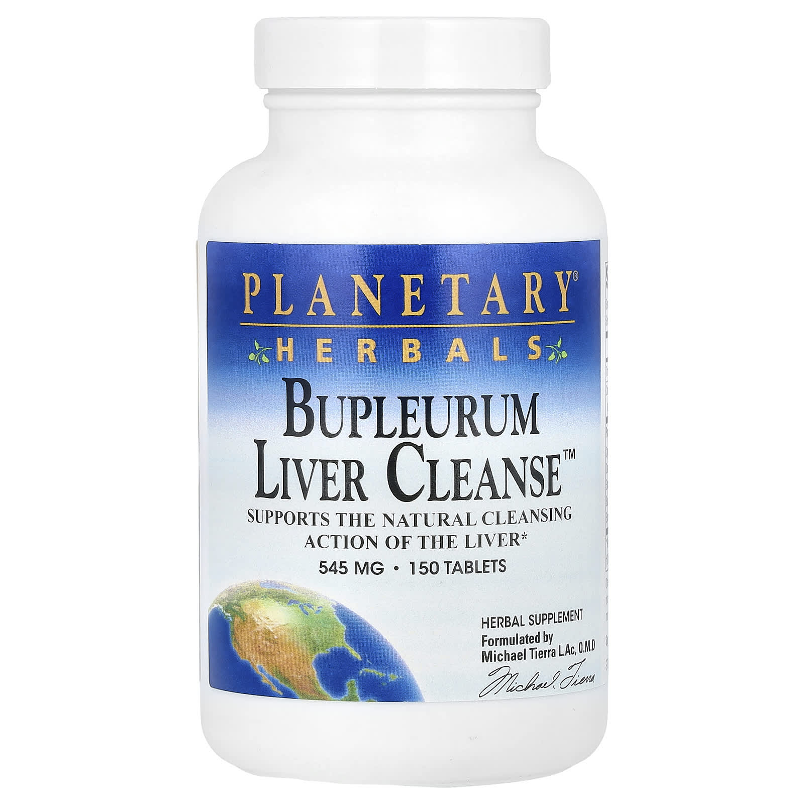 Planetary Herbals, Bupleurum Liver Cleanse™, 150 Tablets - B00012TP3K