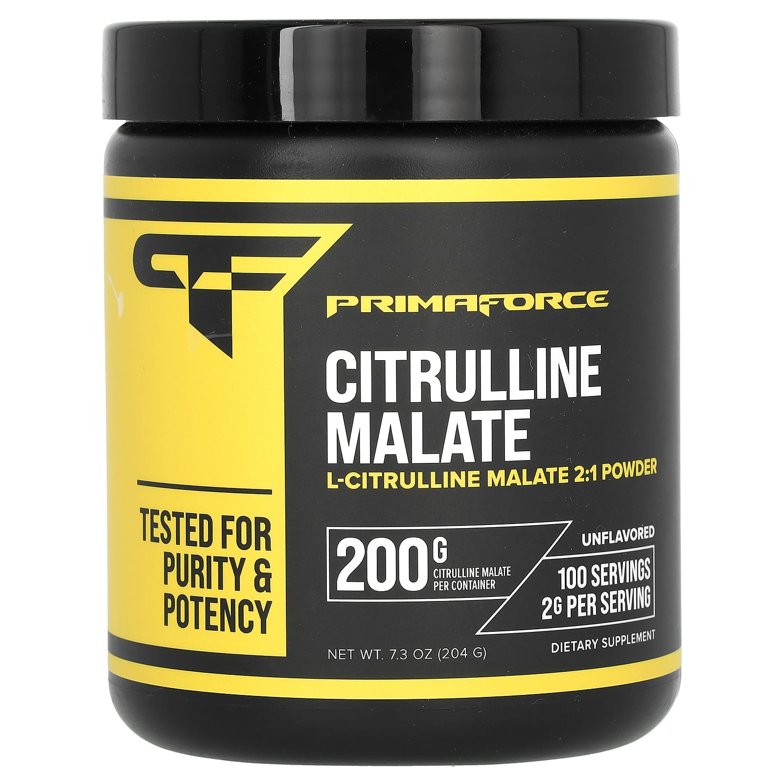 Primaforce, Citrulline Malate, Unflavored, 7.3 oz (204 g) - B00J5MUZ6I