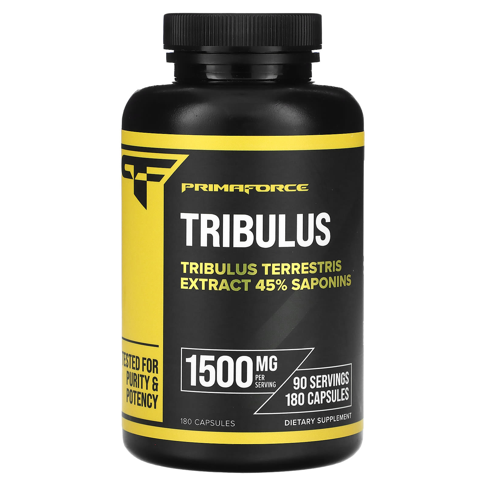 Primaforce, Tribulus, 1,500 mg, 180 Capsules (750 mg per Capsule) - B0CBT5J61H