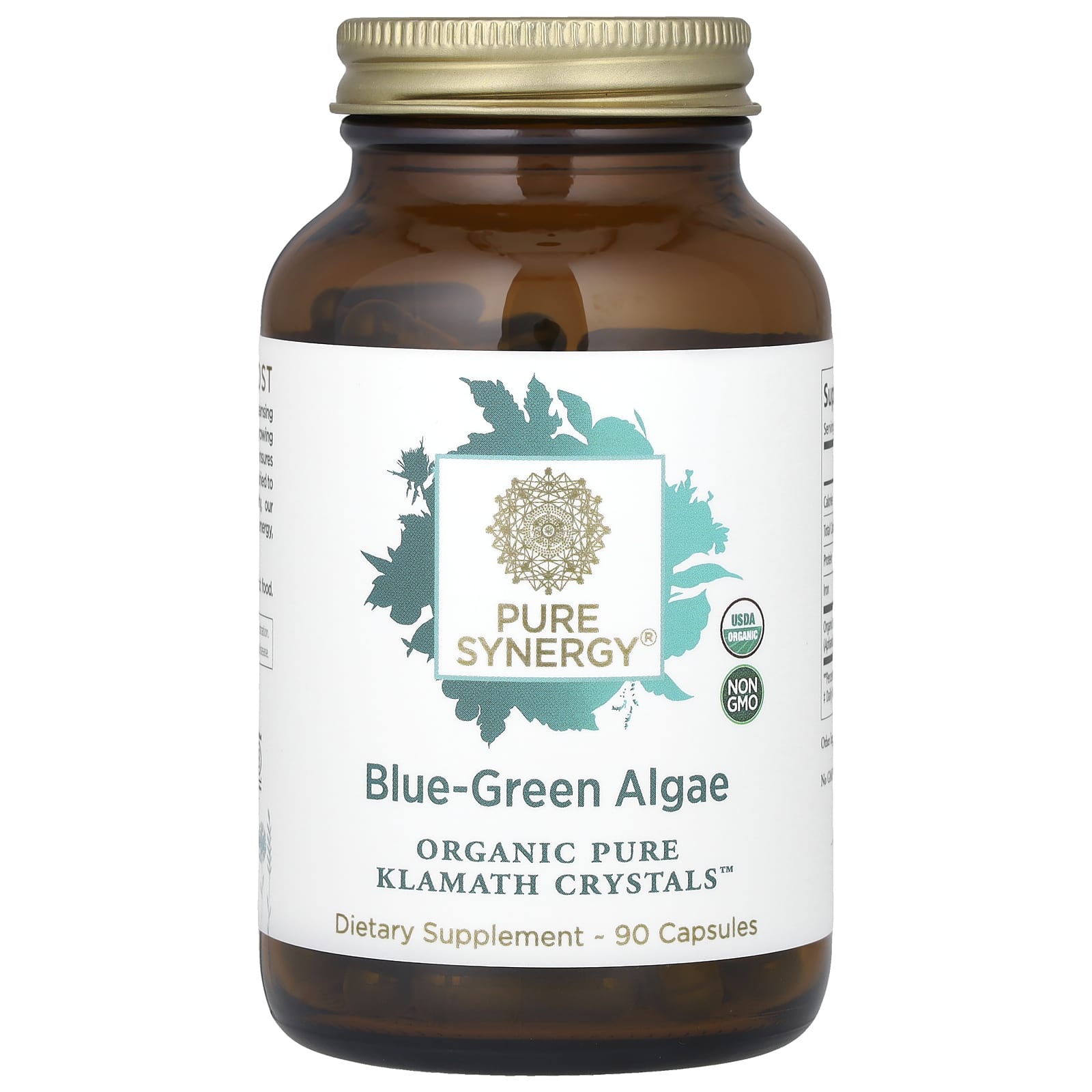 Pure Synergy, Blue-Green Algae, 90 Capsules - B008HFPK6Y