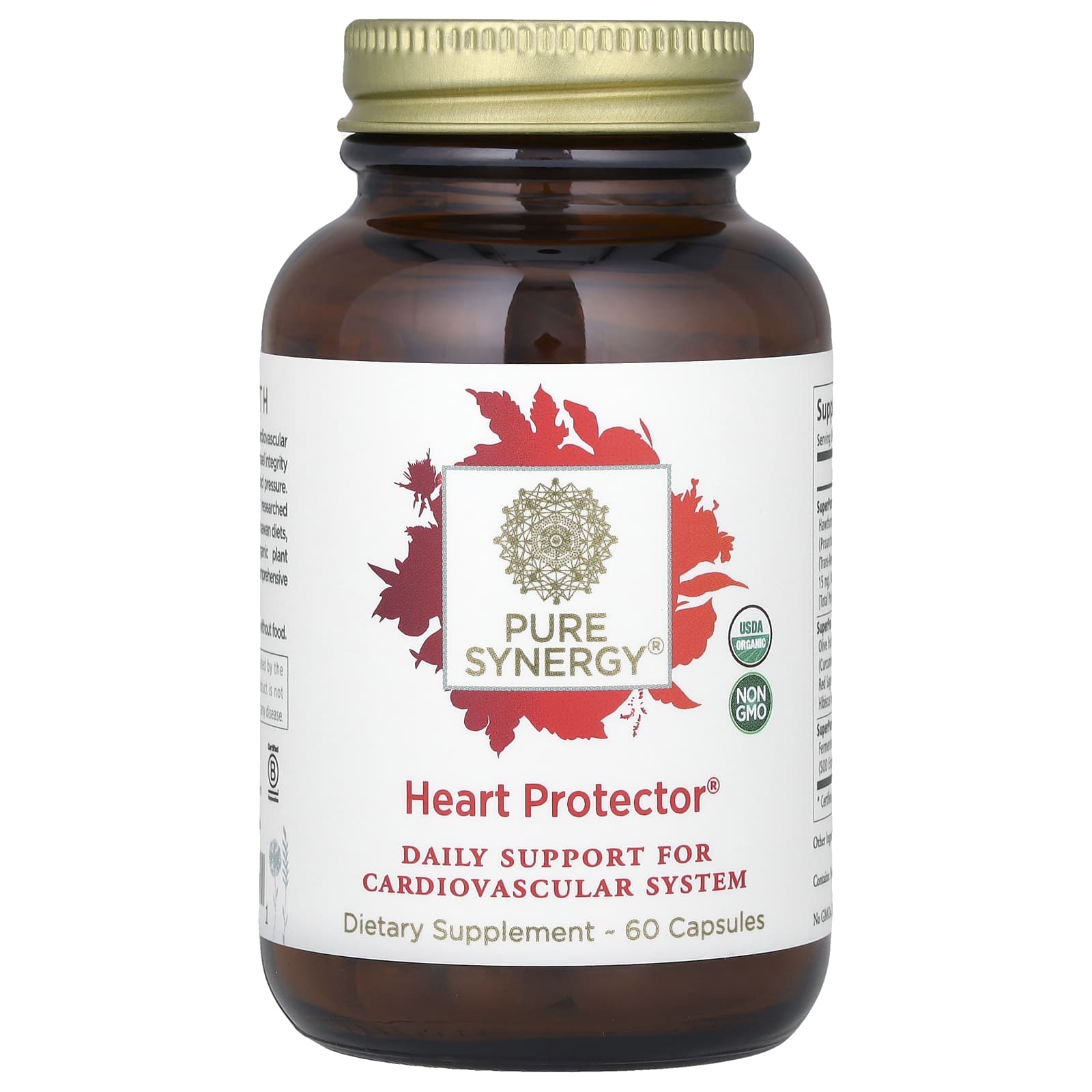 Pure Synergy, Heart Protector, 60 Capsules - B01LW8YH6M