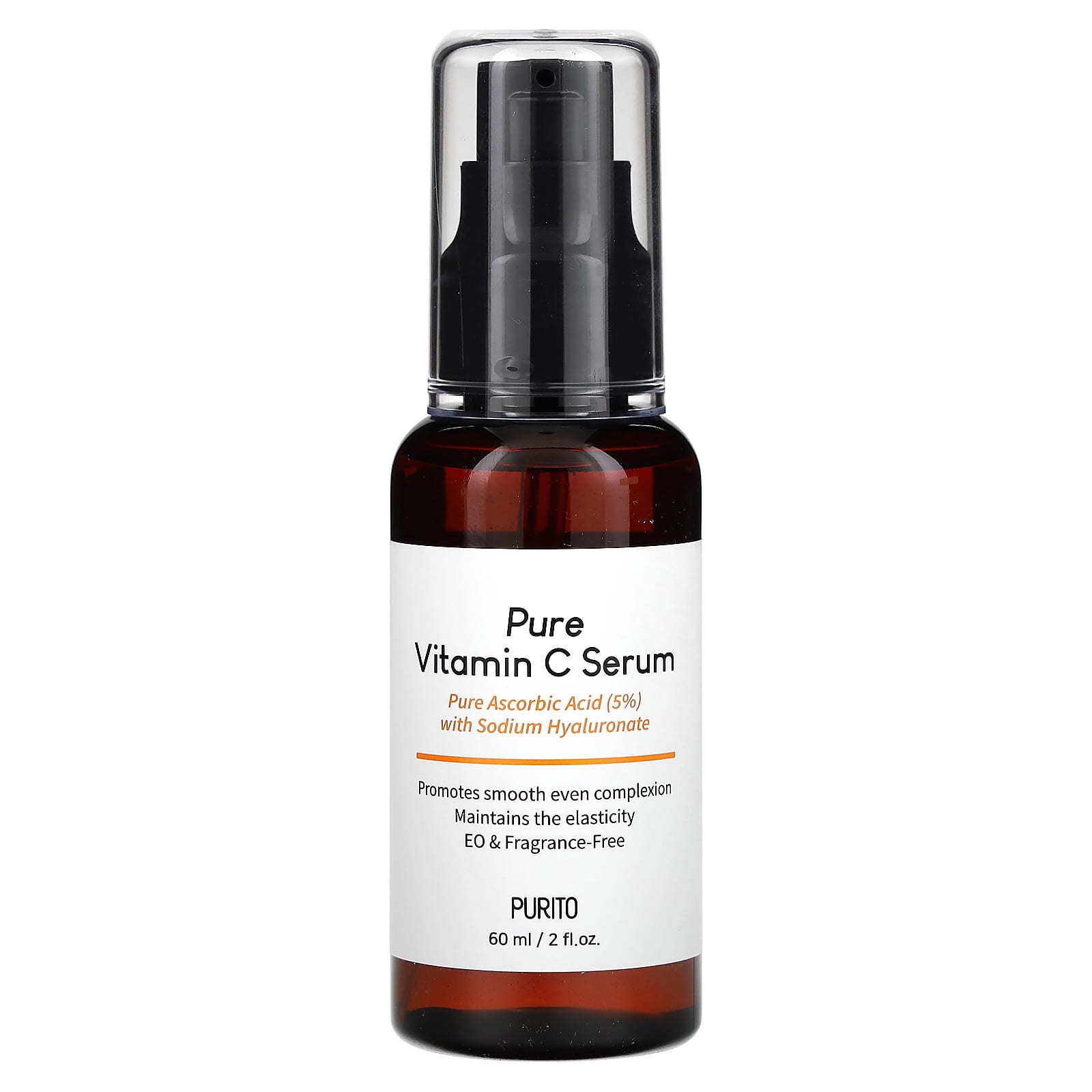 Purito, Pure Vitamin C Serum, 2 fl oz (60 ml) - B091561ZZJ