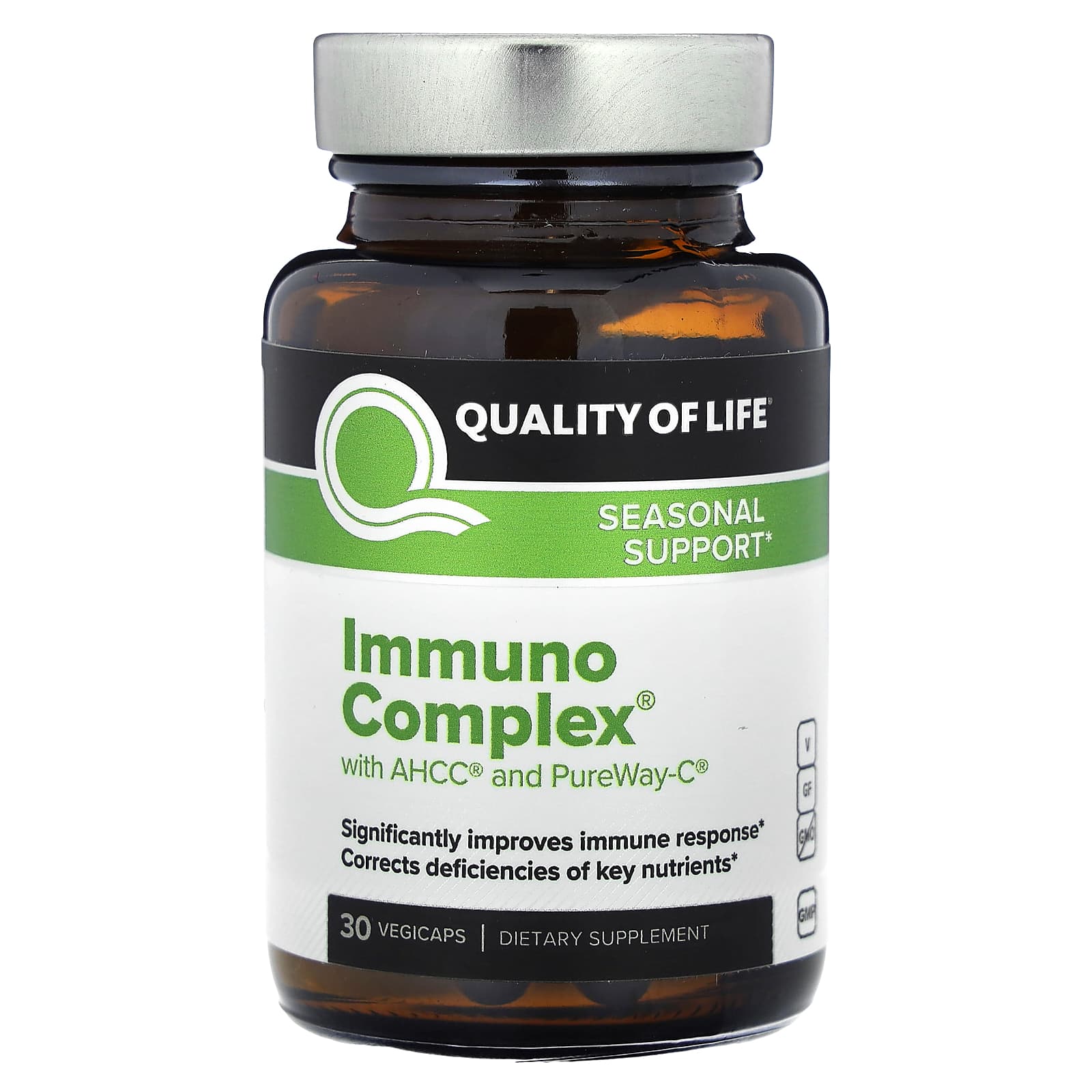 Quality of Life, Immuno Complex, 30 Vegicaps - B00H4GXZUU