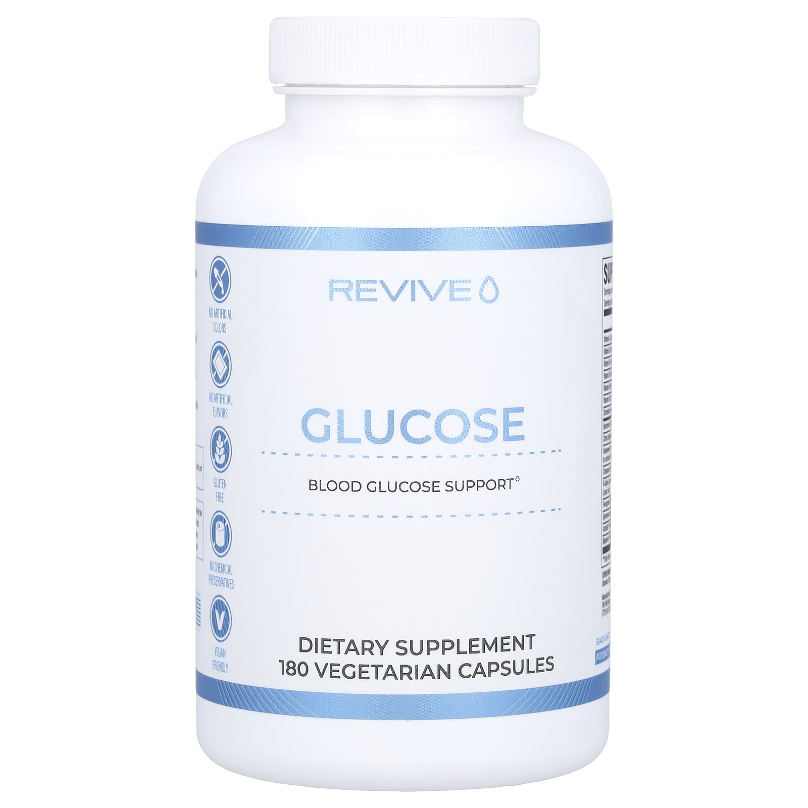 Revive, Glucose, 180 Vegetarian Capsules - B088GDCBV4