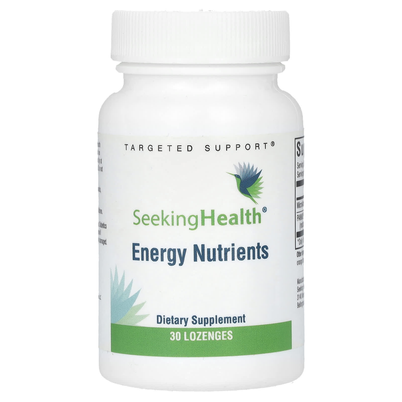 Seeking Health, Energy Nutrients, 30 Lozenges - B00KGKVBN4