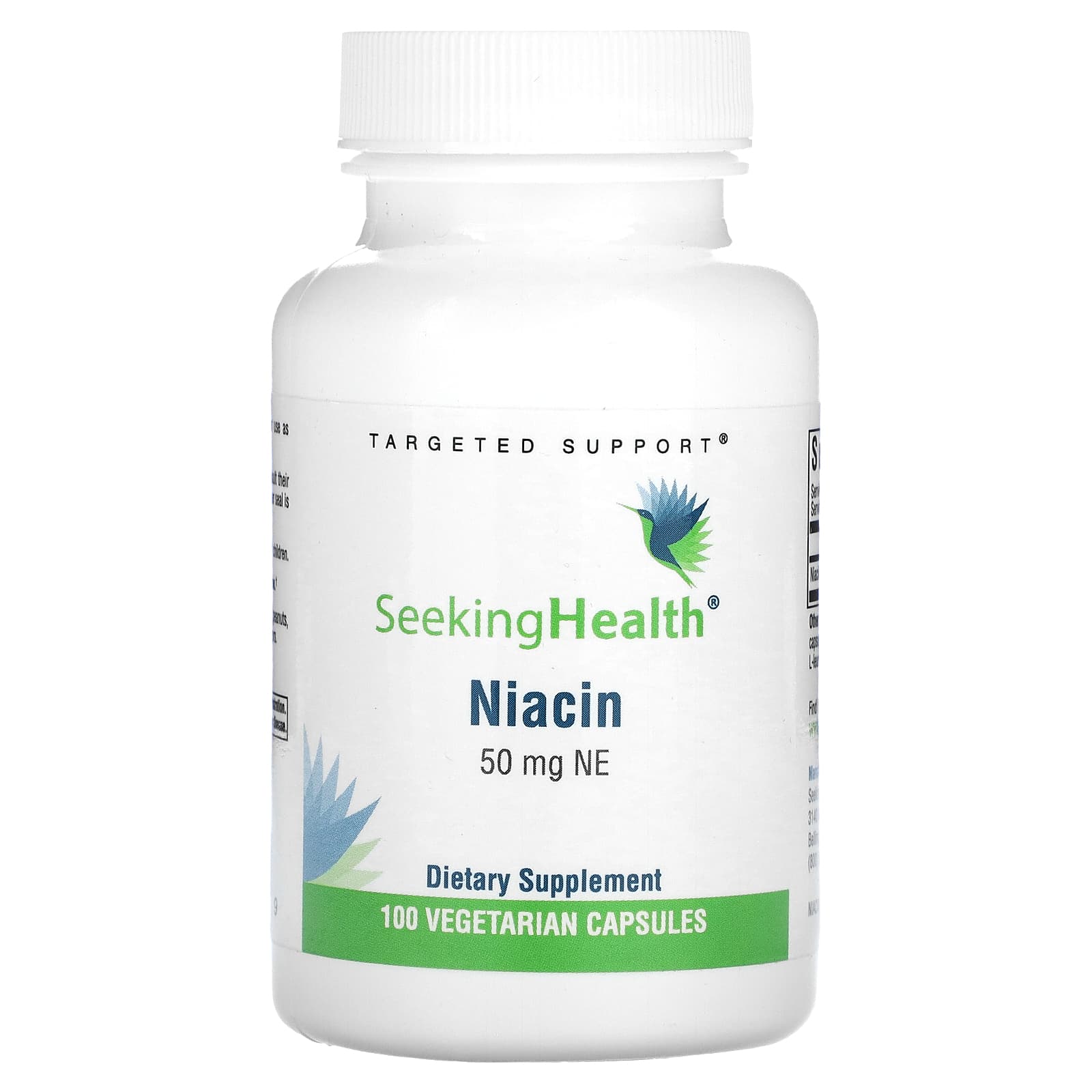 Seeking Health, Niacin, 50 mg NE, 100 Vegetarian Capsules - B00ISG2QUU