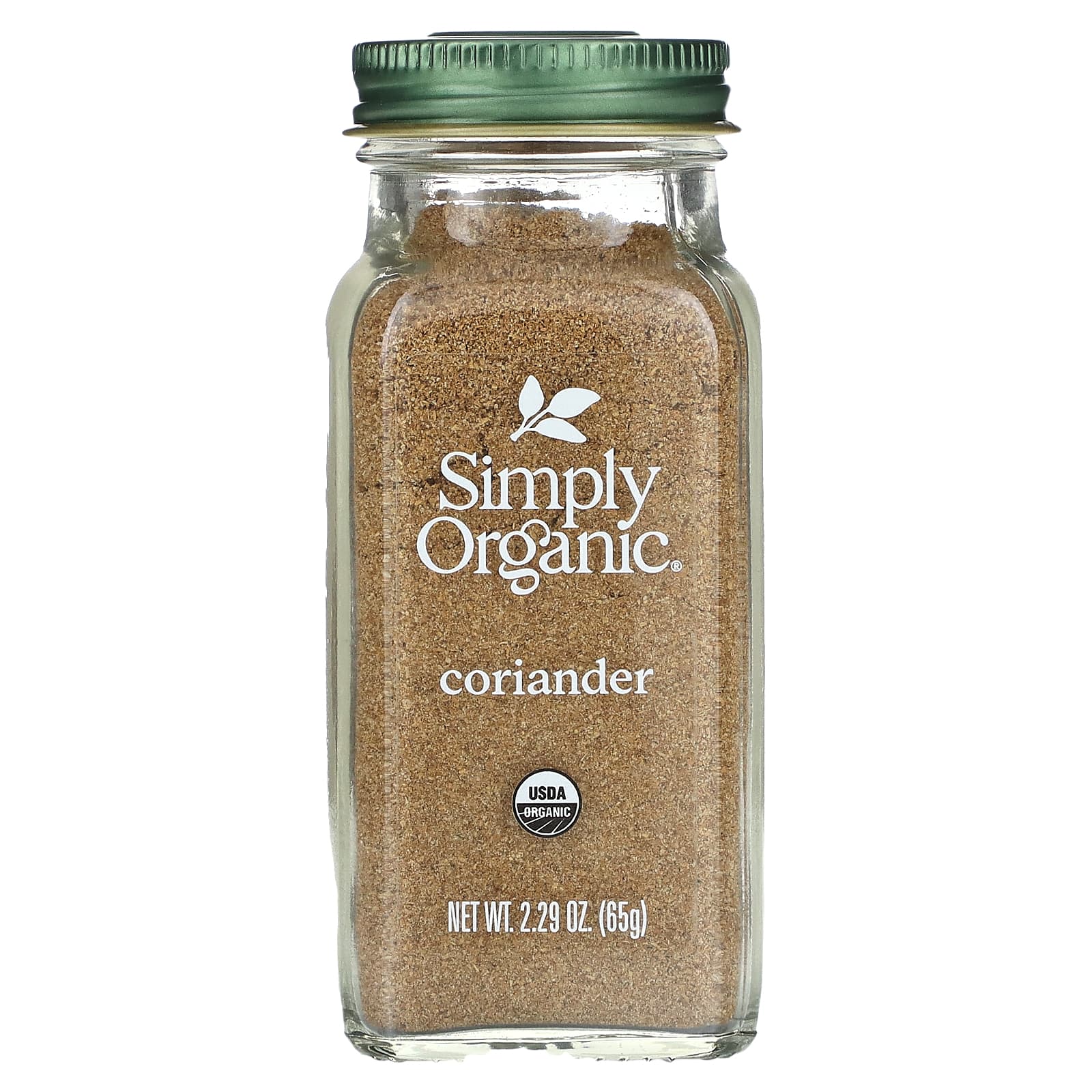 Simply Organic, Coriander, 2.29 oz (65 g) - B000WS1KI6