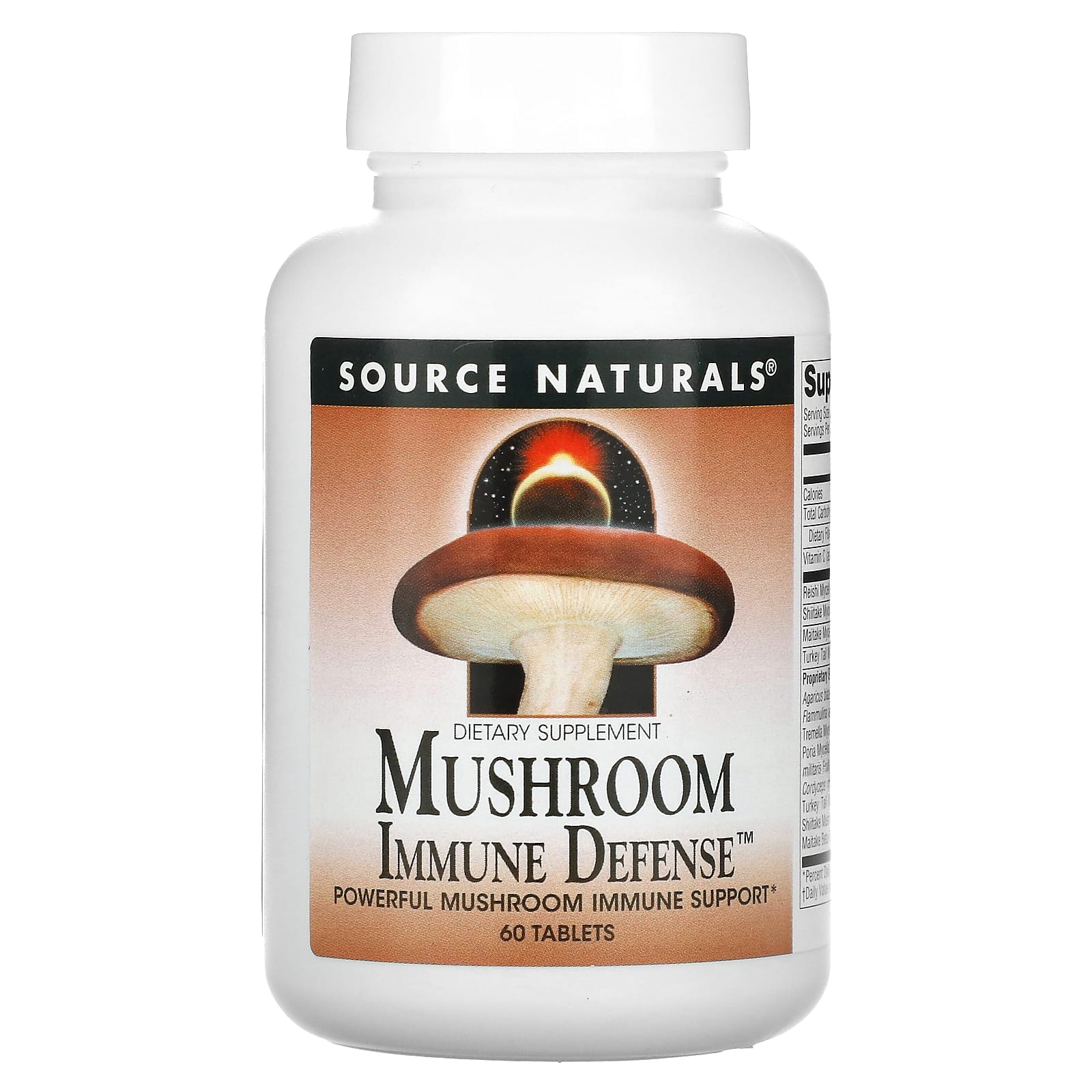 Source Naturals, Mushroom Immune Defense, 60 Tablets - B000EQ0T4M