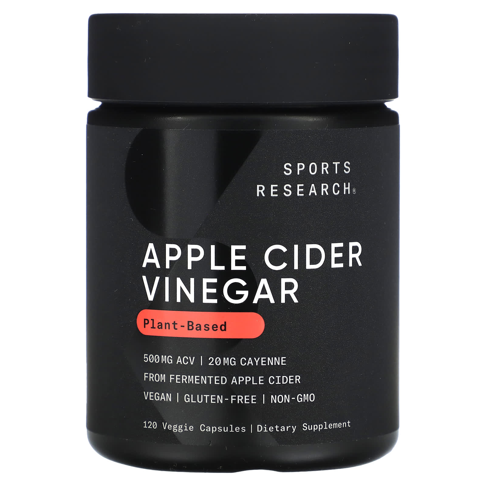 Sports Research, Apple Cider Vinegar, 120 Veggie Capsules - B07MZFHKDC
