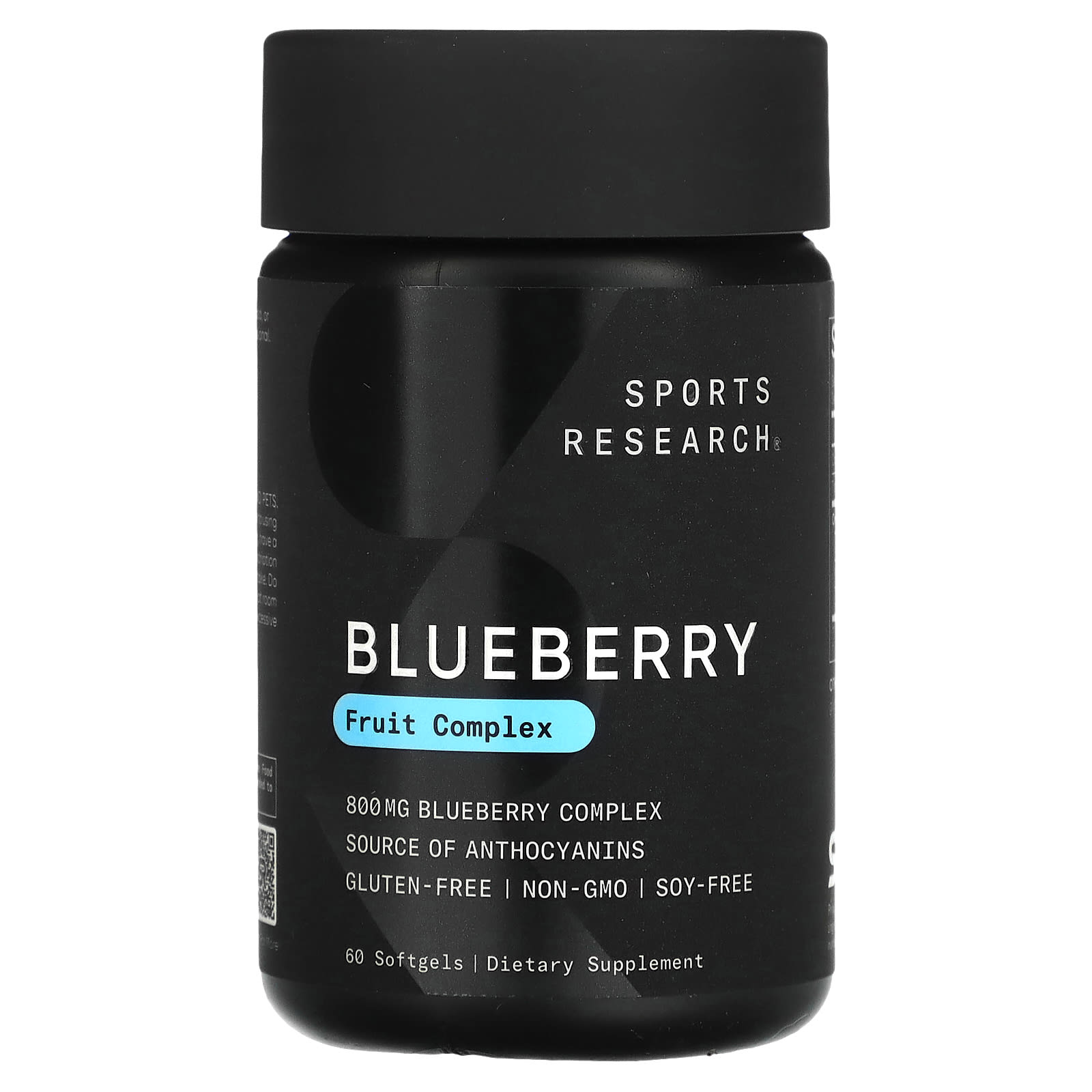Sports Research, Blueberry Concentrate, 800 mg, 60 Softgels - B00TP4PYRG