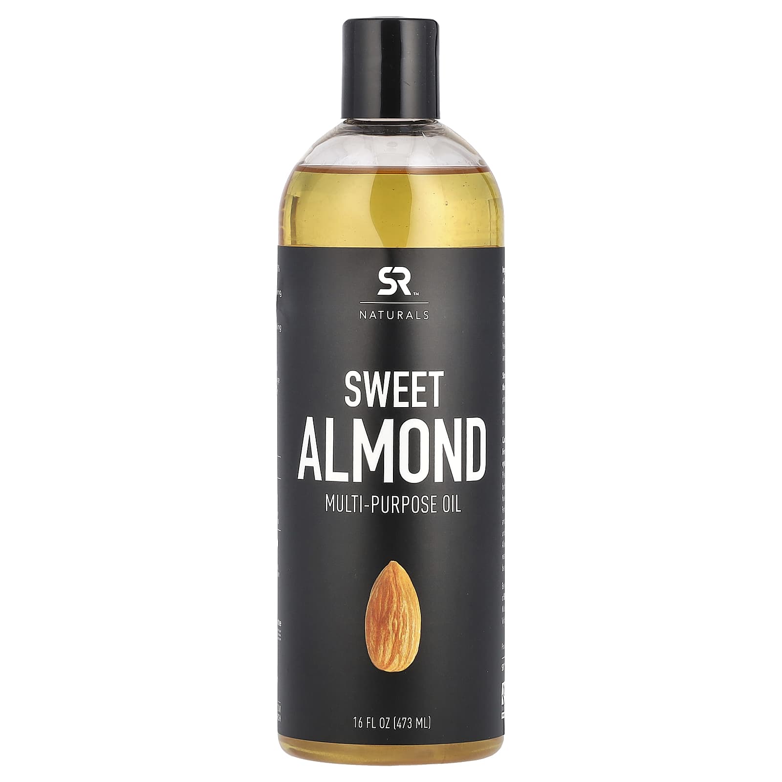 Sports Research, Sweet Almond Multi-Purpose Oil, 16 fl oz (473 ml) - B00Y1HJYU0