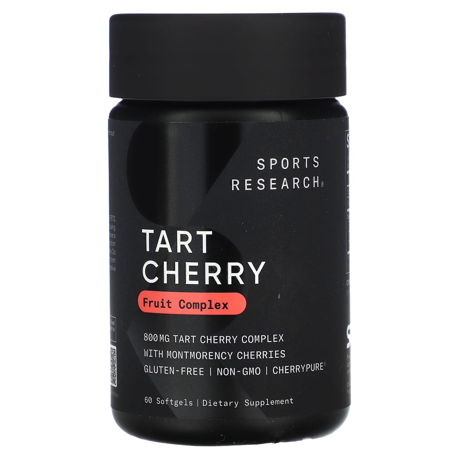 Sports Research, Tart Cherry Fruit Complex, 800 mg, 60 Softgels - B00TP54IFO