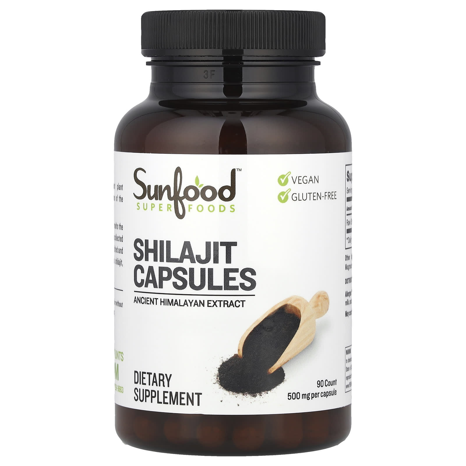 Sunfood, Shilajit, 500 mg, 90 Capsules - B01NCNURGJ