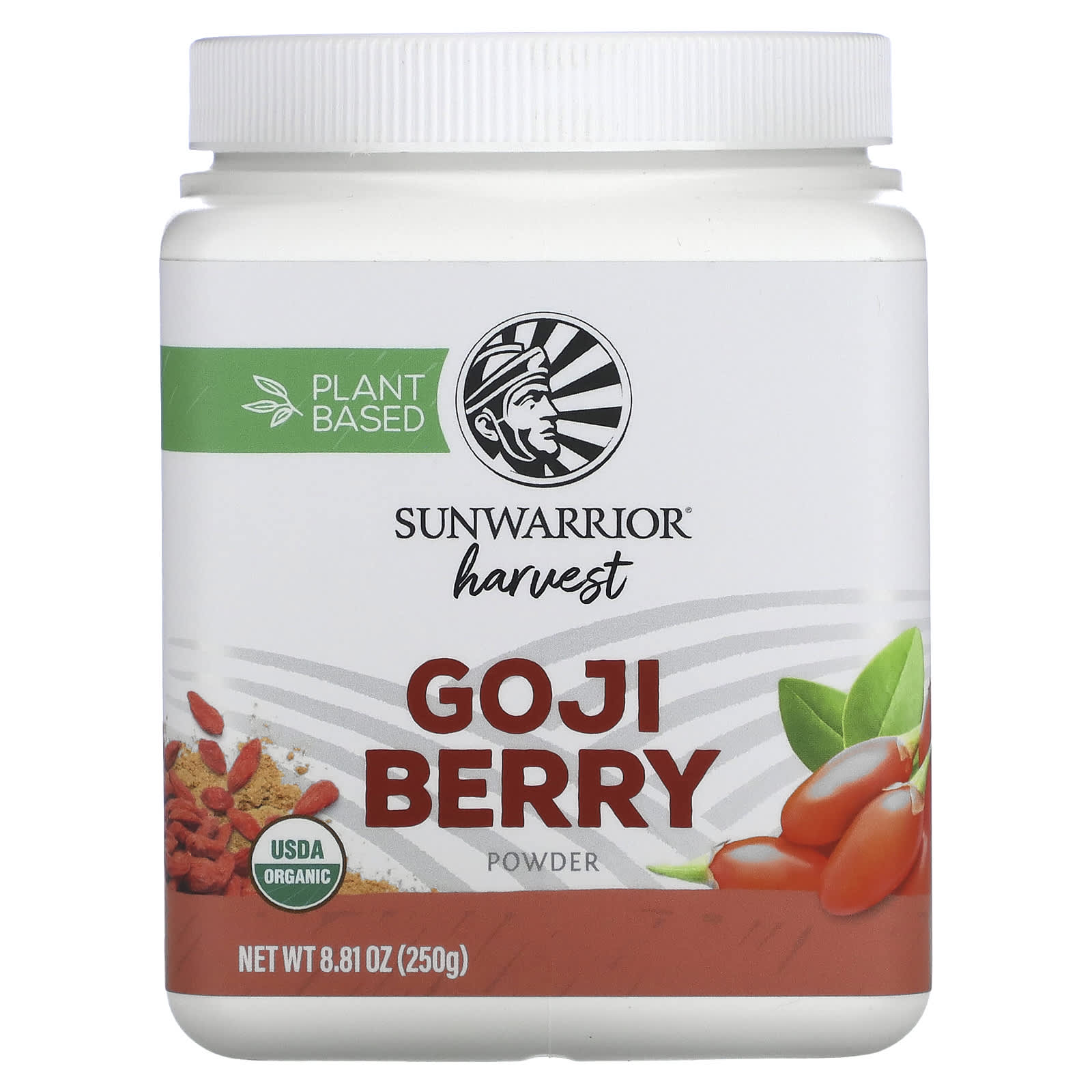 Sunwarrior, Harvest, Goji Berry Powder, 8.81 oz (250 g) - B09399TR3S