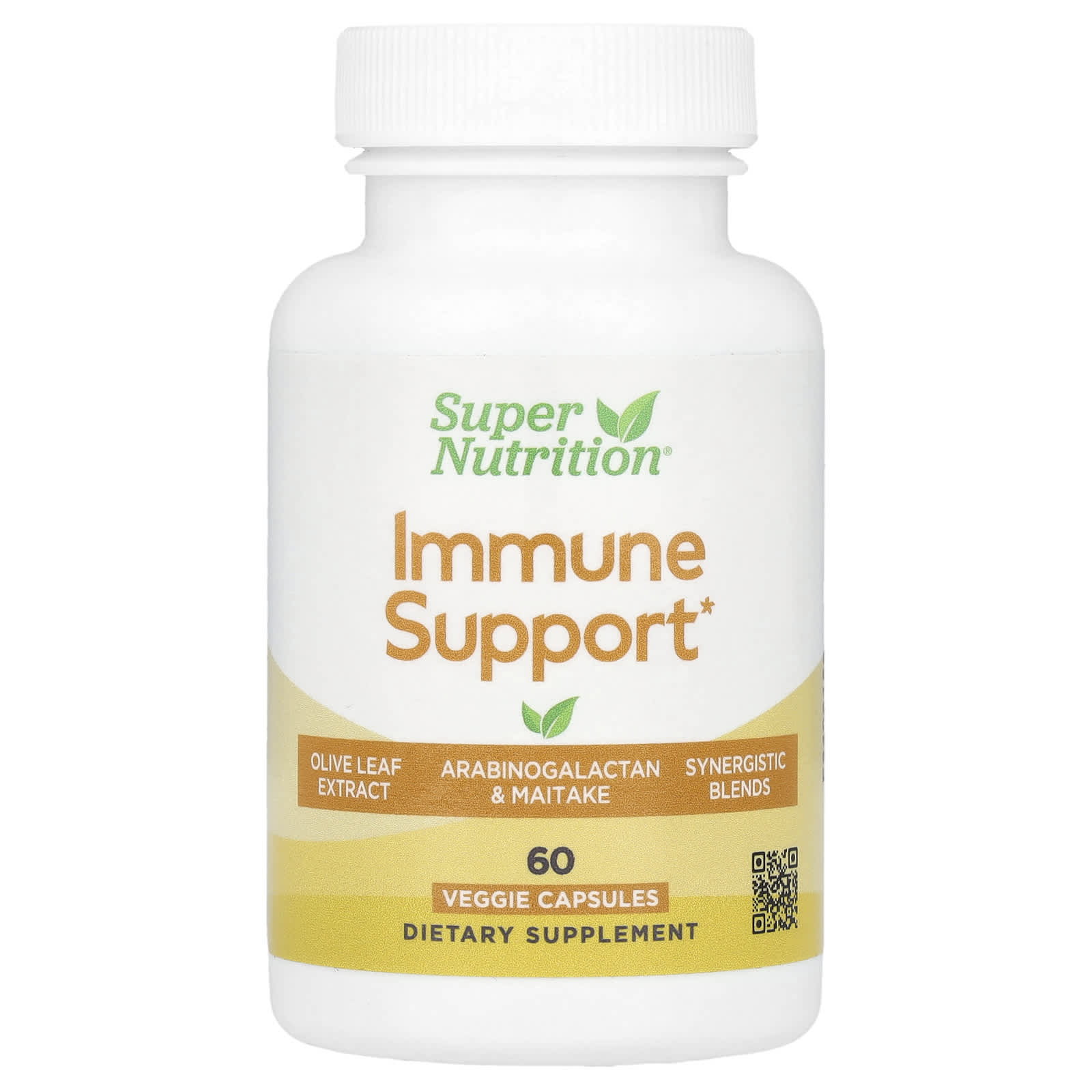 Super Nutrition, Immune Support, 60 Veggie Capsules - B0DKG75TCV