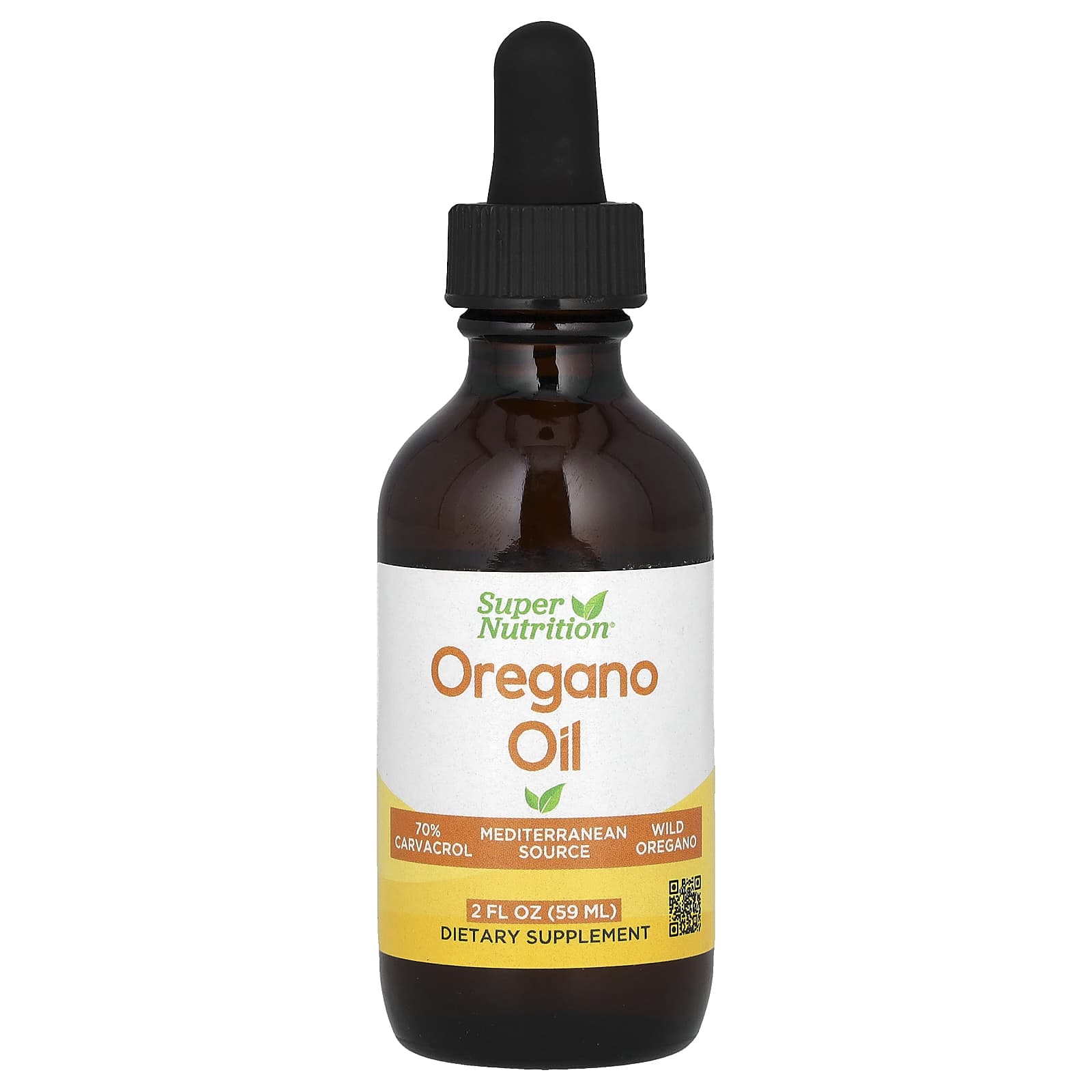 Super Nutrition, Oregano Oil, 2 fl oz (59 ml) - B0D9WQPRVP