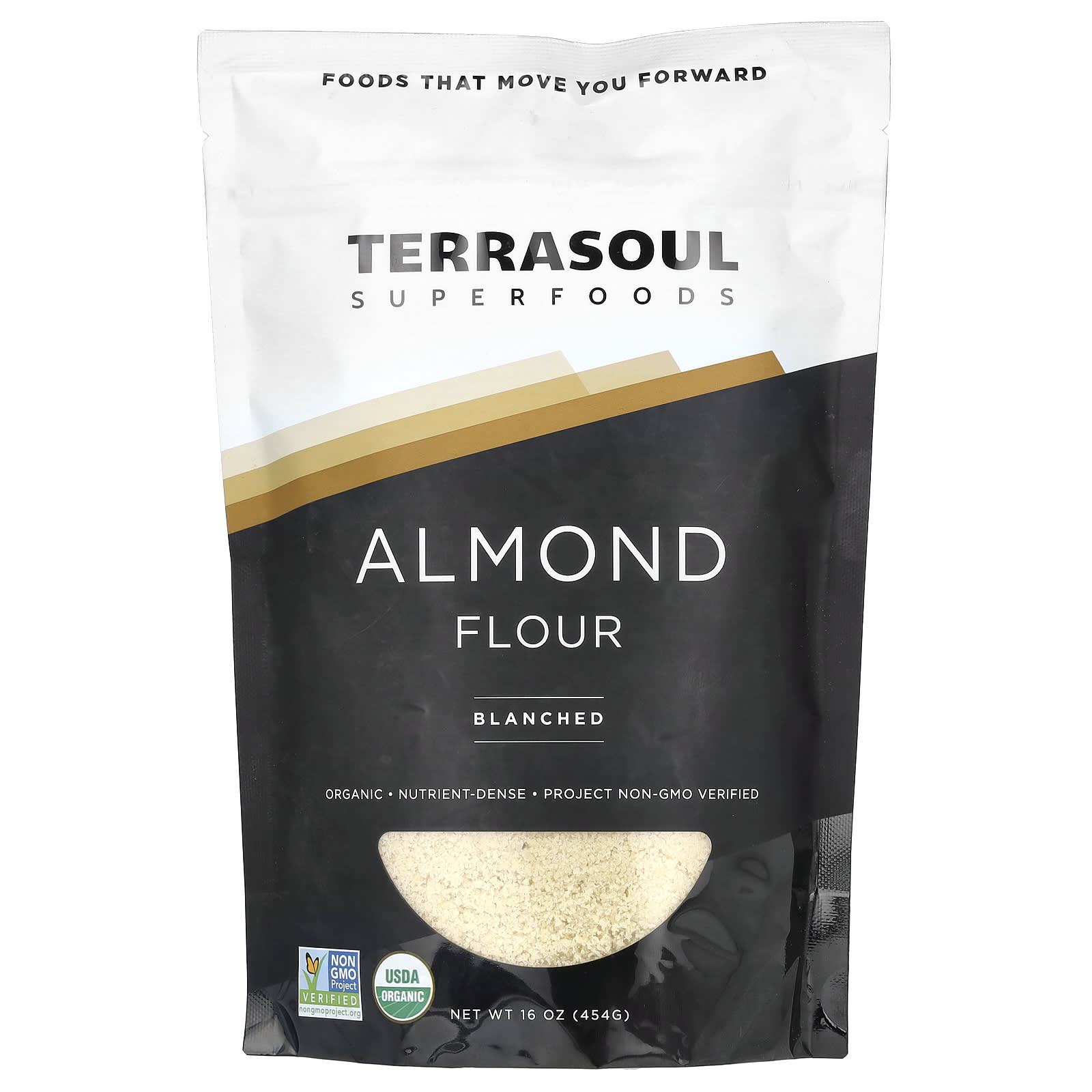 Terrasoul Superfoods, Almond Flour, Blanched, 16 oz (454 g) - 