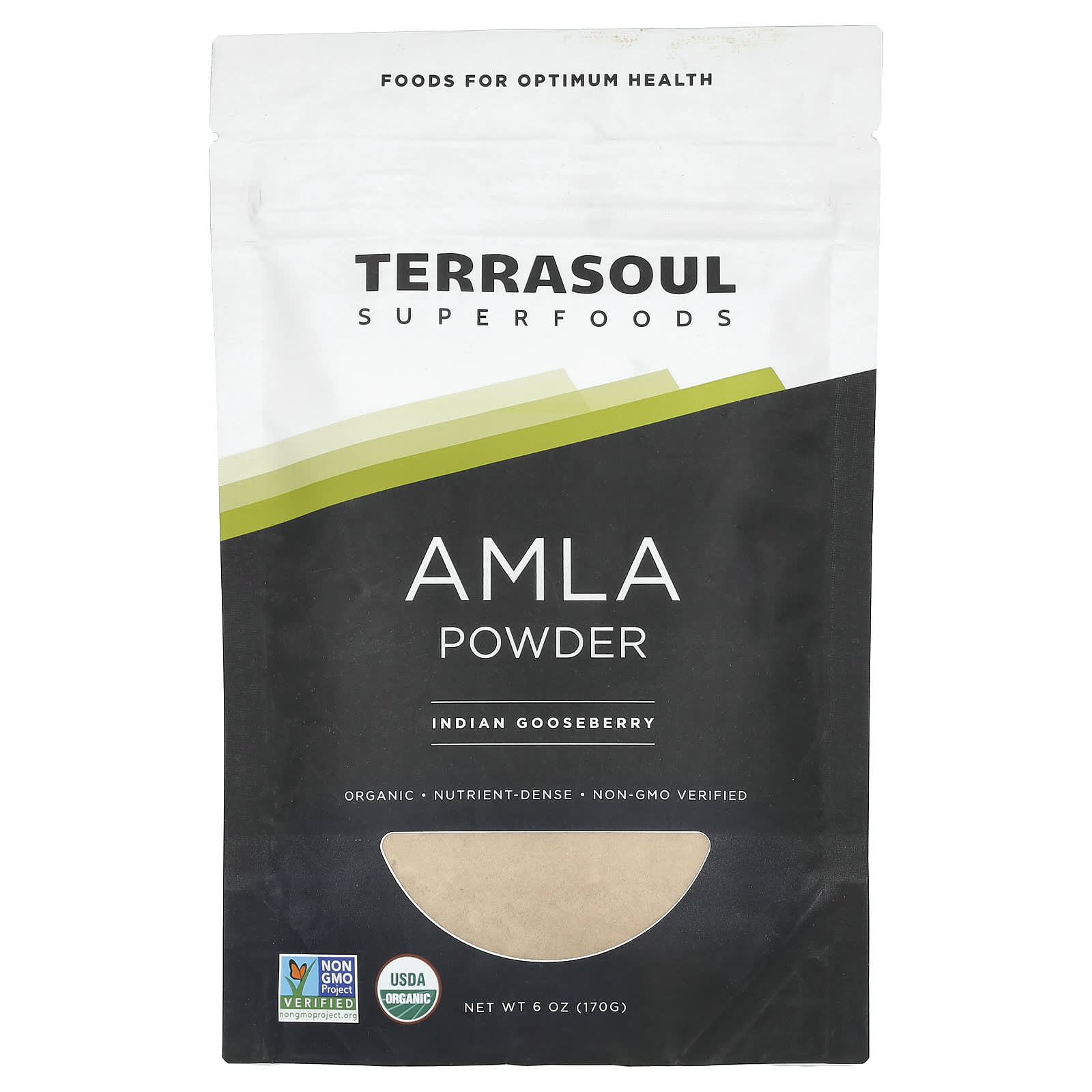 Terrasoul Superfoods, Amla Powder, Indian Gooseberry, 6 oz (170 g) - 