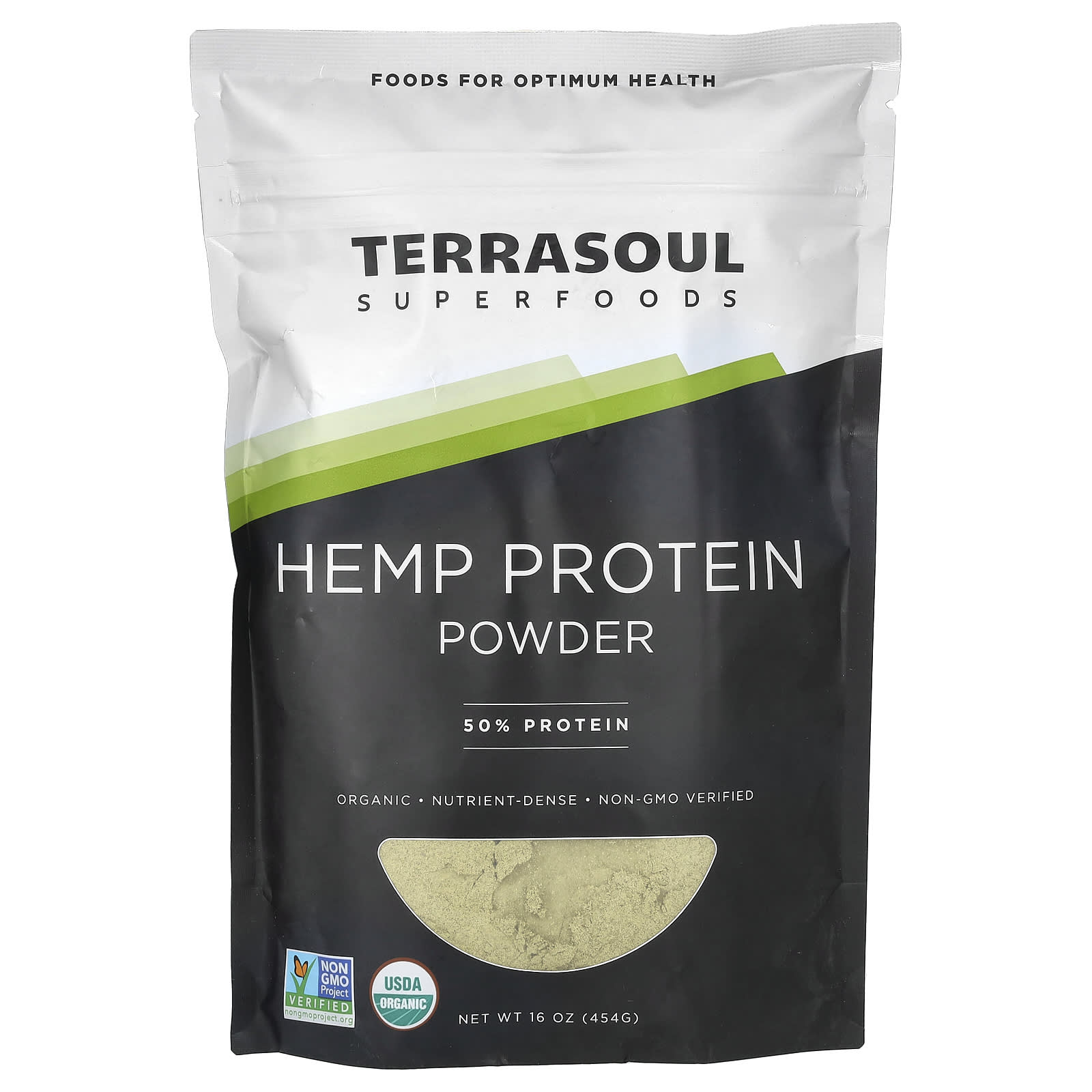 Terrasoul Superfoods, Hemp Protein Powder, 16 oz. (454 g) - B00GT2TGJY