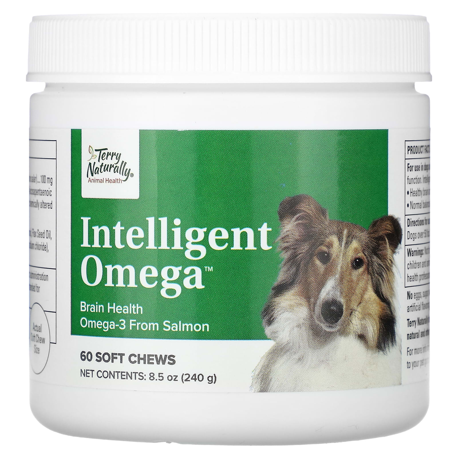 Terry Naturally, Intelligent Omega, For Dogs, 60 Soft Chews - B07HXCJDW2