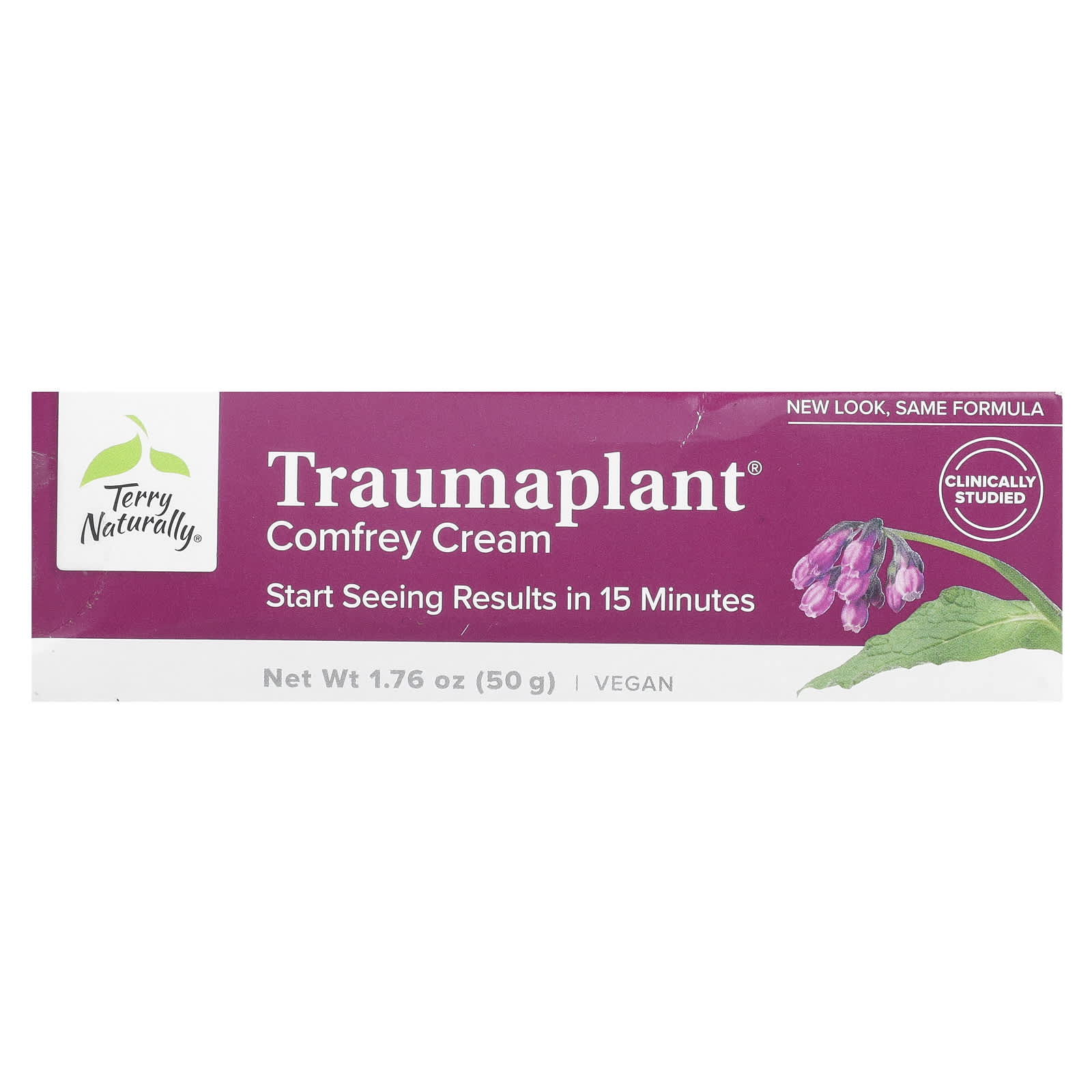 Terry Naturally, Traumaplant® Comfrey Cream, 1.76 oz (50 g) - B00F55EAIS