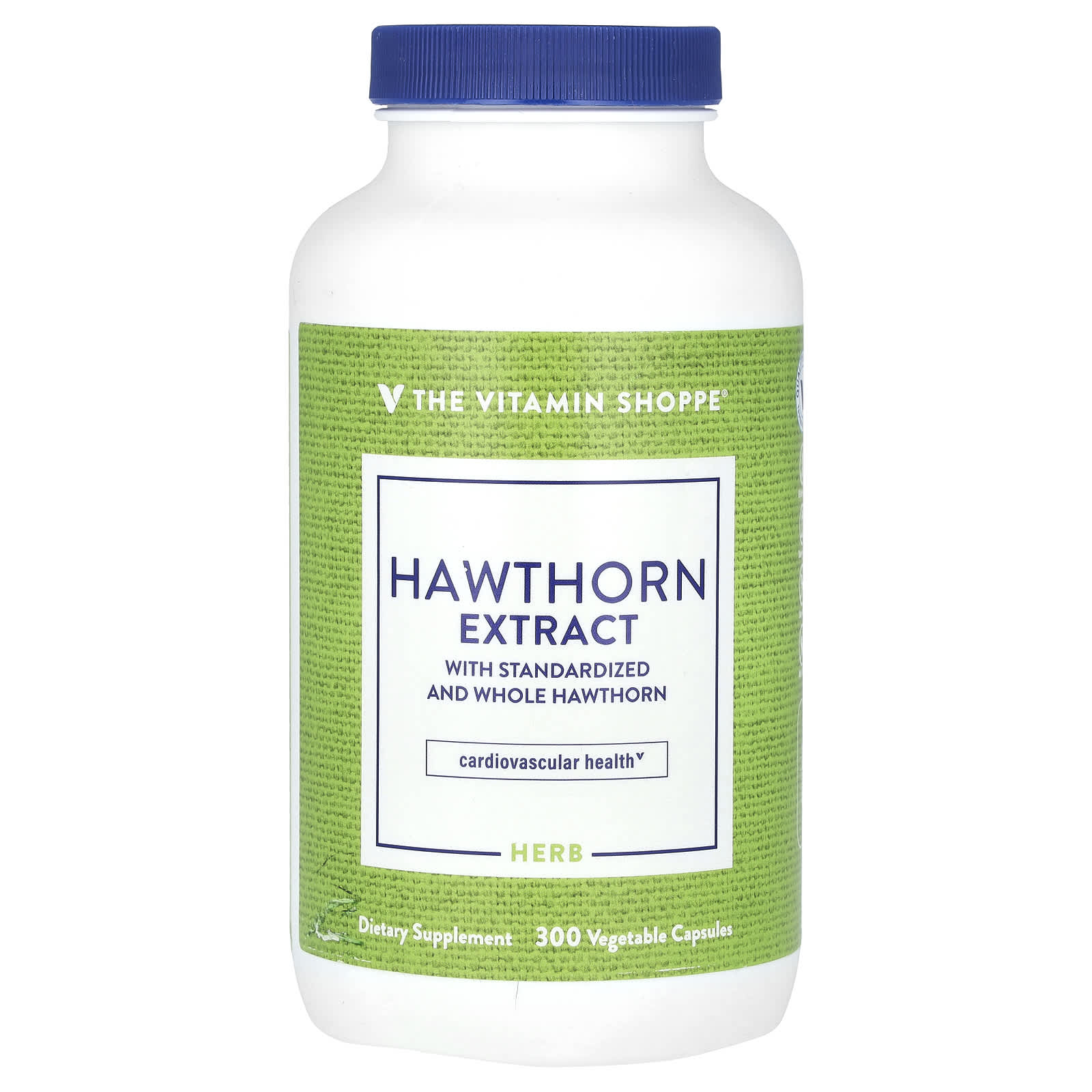 The Vitamin Shoppe, Hawthorn Extract, 300 Vegetable Capsules - B00012NE4G